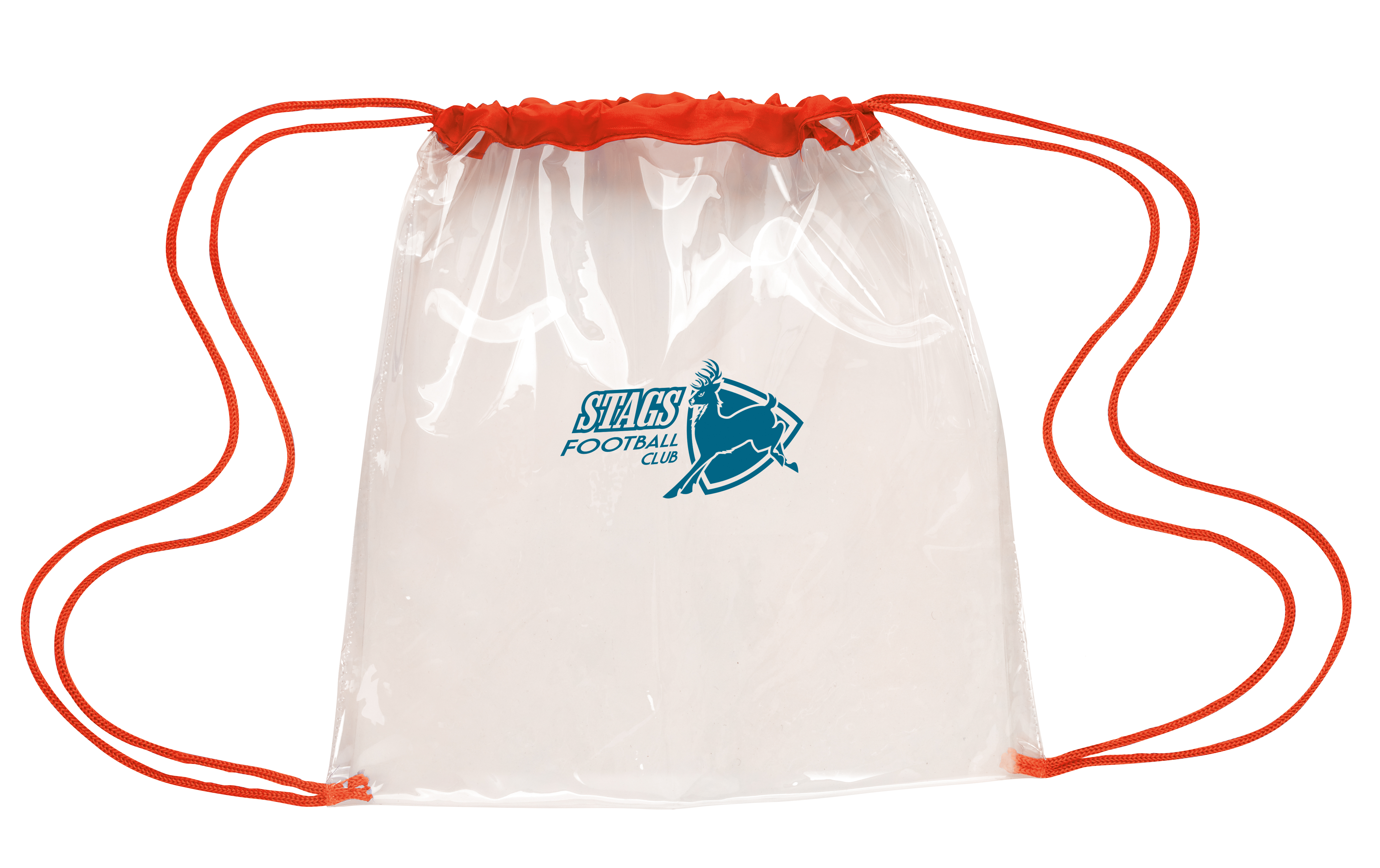 Good Value™ Clear Game Drawstring Backpack 12