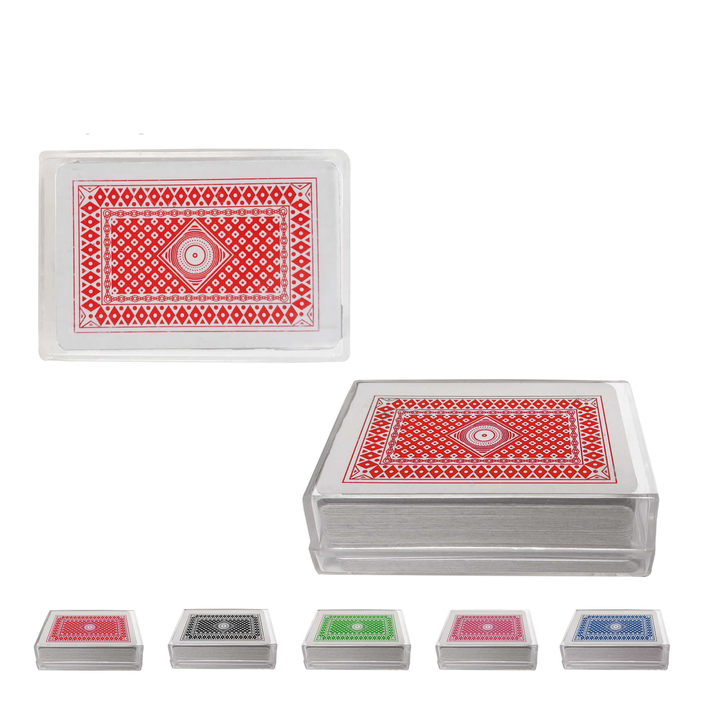 Compact Miniature Playing Card Deck 2 1/4" - Casino Puzzles Tricks 7