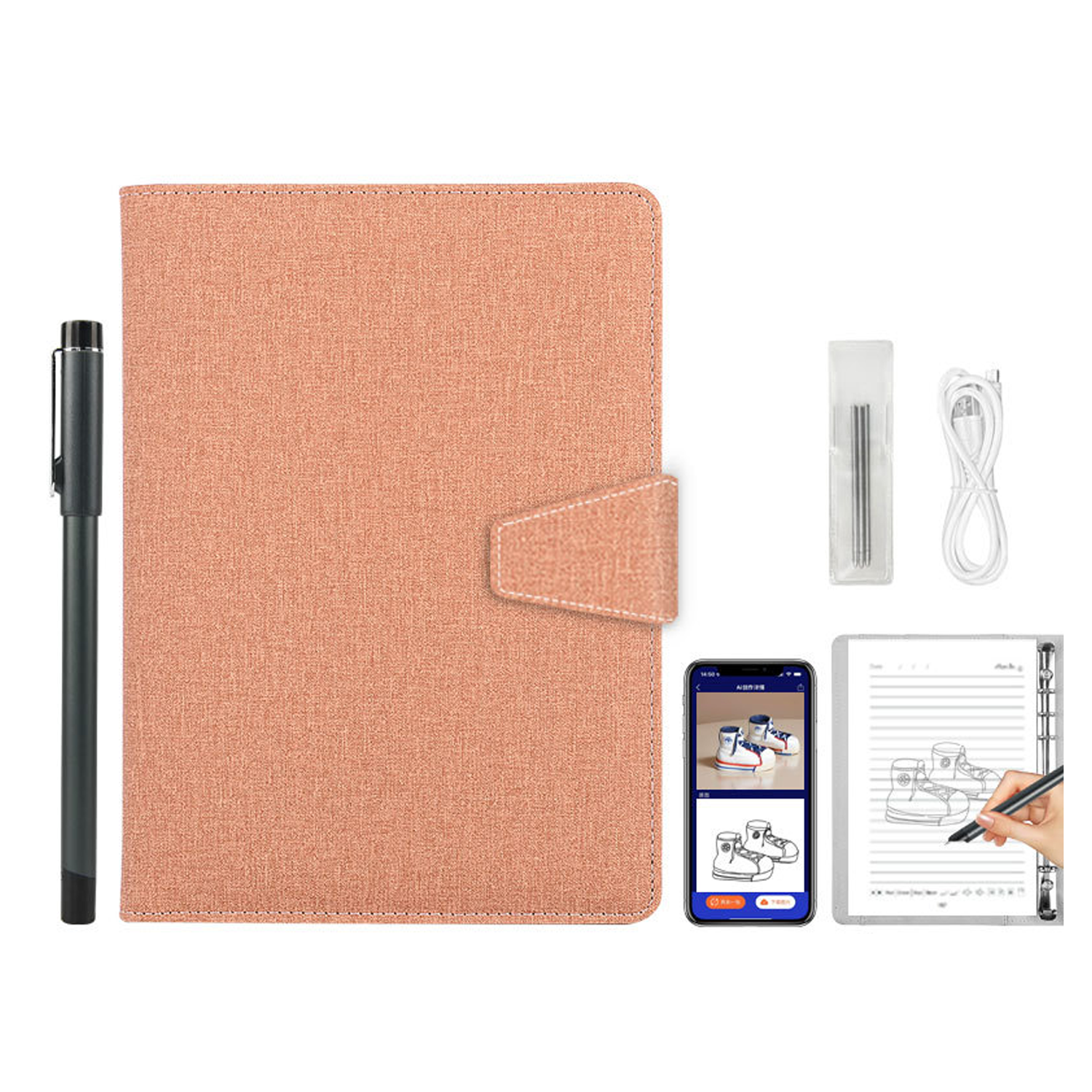 Digital Smart Notebook w/ Pen 2
