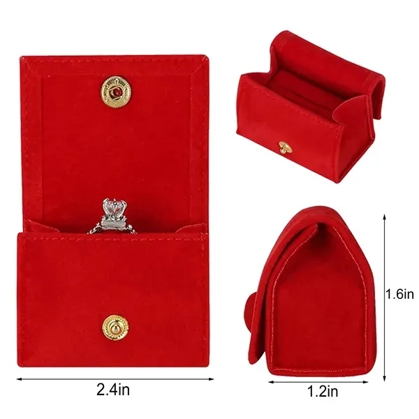 Velvet Jewelry Box - Elegant Storage Case 4