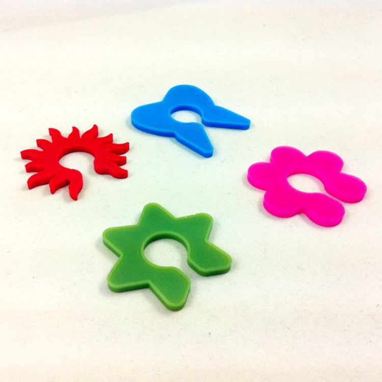 Silicone Wine Glass Marker Set 3