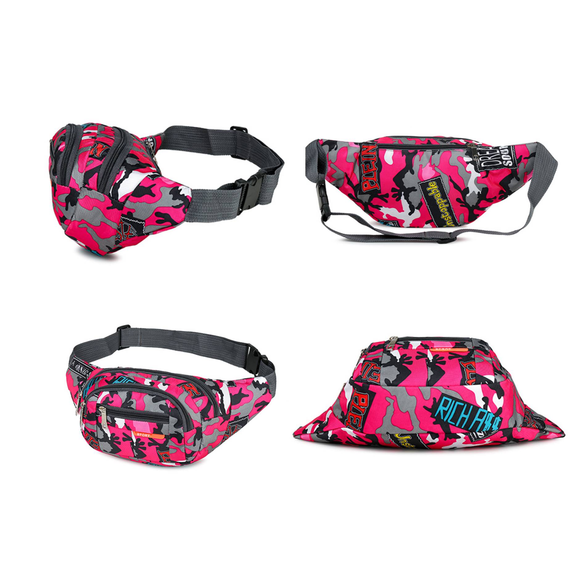 Outdoor Large Capacity Sports Fanny Pack 4