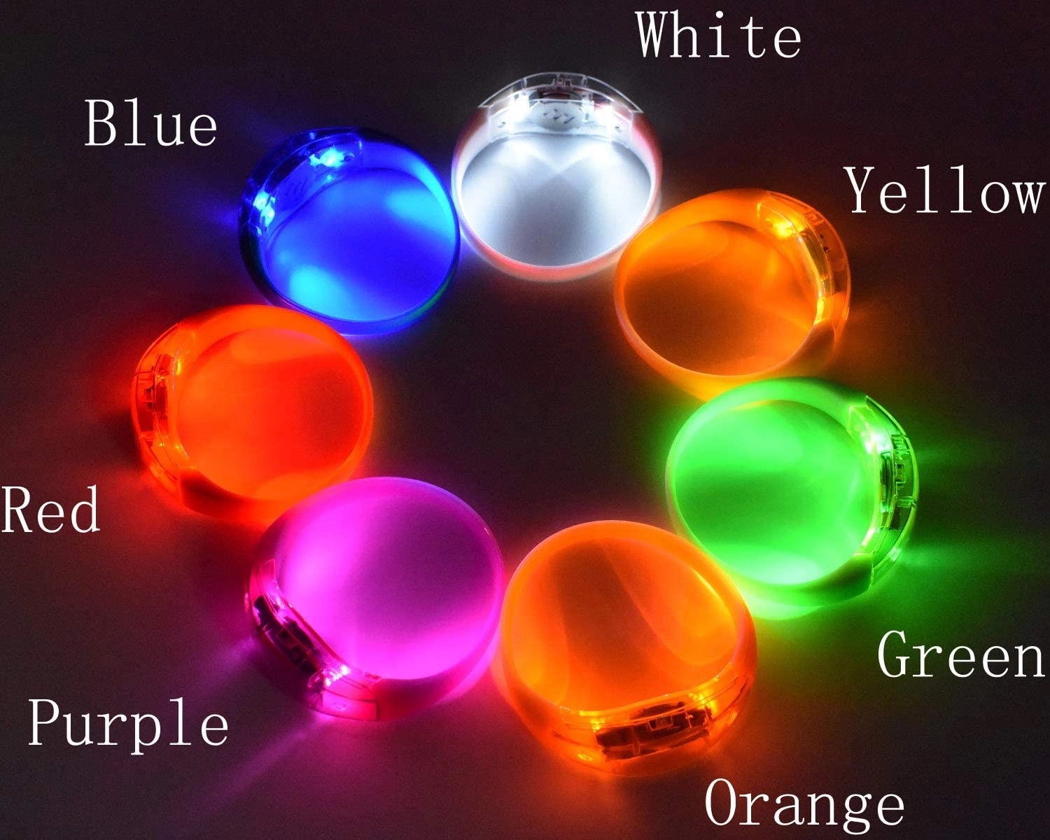 Voice Activated Sound Control LED Bracelets 4