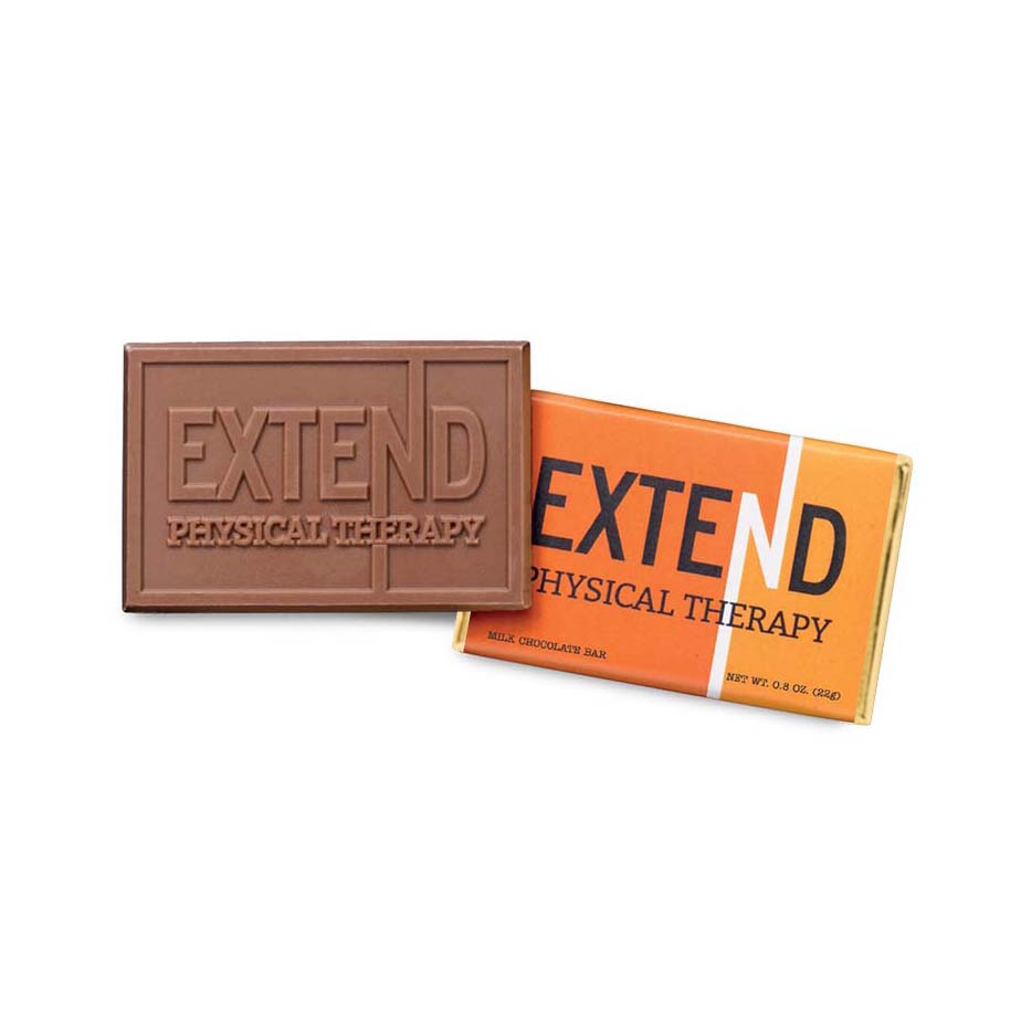 2"x3" Small & Mighty Custom Chocolate Wrapper Bar 10