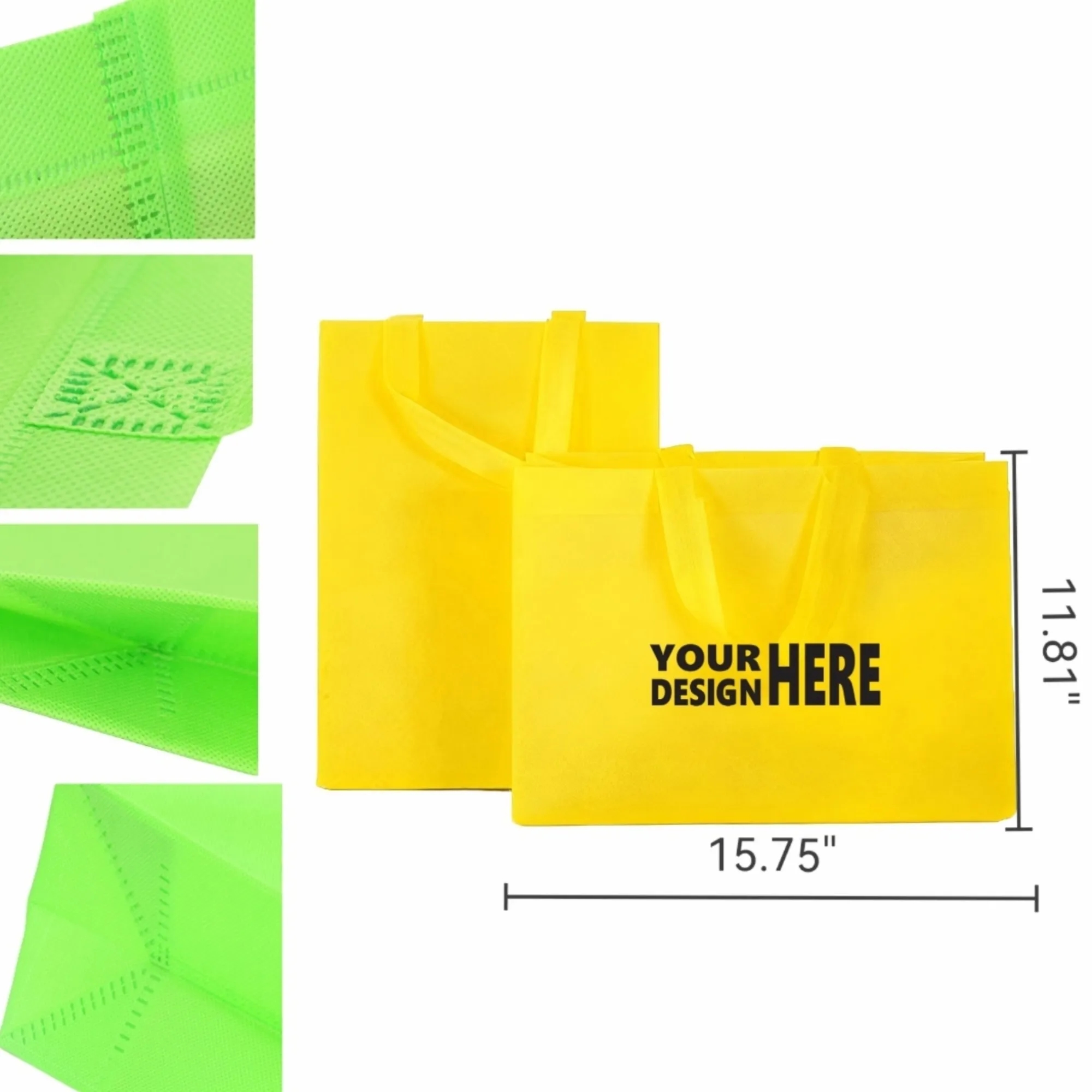 Eco - Friendly Custom Non - Woven Advertising Tote Bag 2