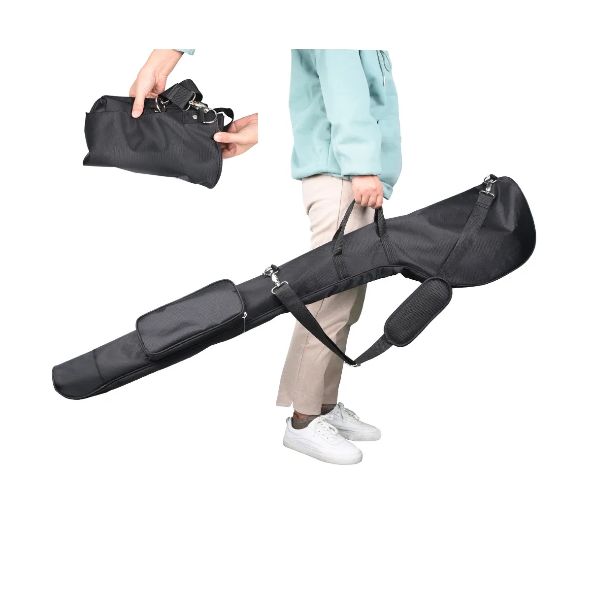 Portable Rubber Handle Adjustable Travle Golf Bag 6