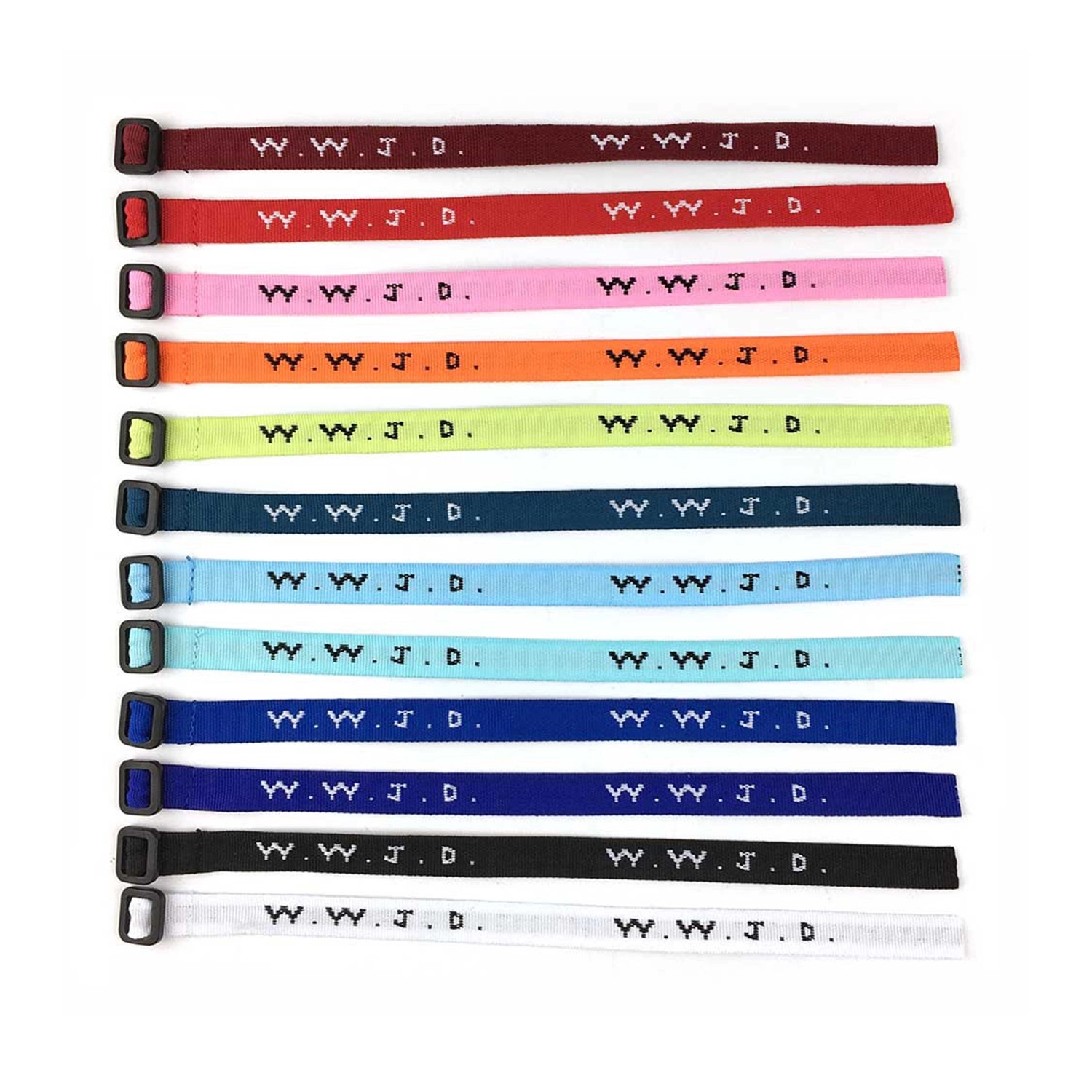 Durable Nylon Wrist Band W/ Adjustable Buckle 3