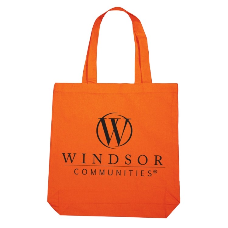 Economical Tote Bag W/Gusset, custom tote bag with logo imprint 13