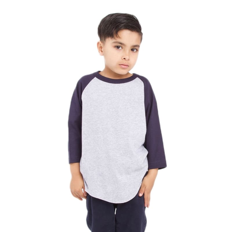 Shaka Wear Youth Three-Quarter Sleeve Raglan 3