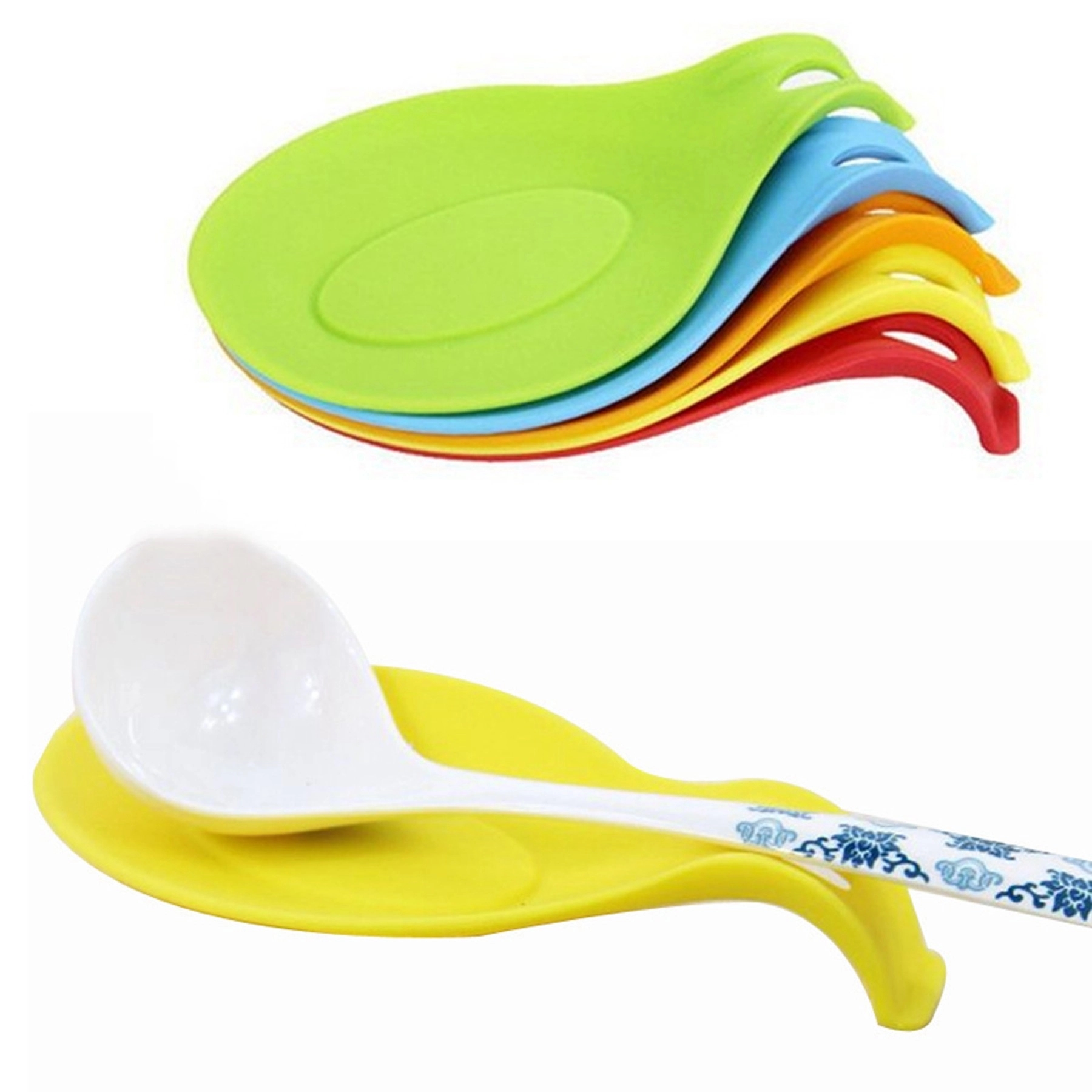 Silicone Heat Resistant Spoon Pad 4