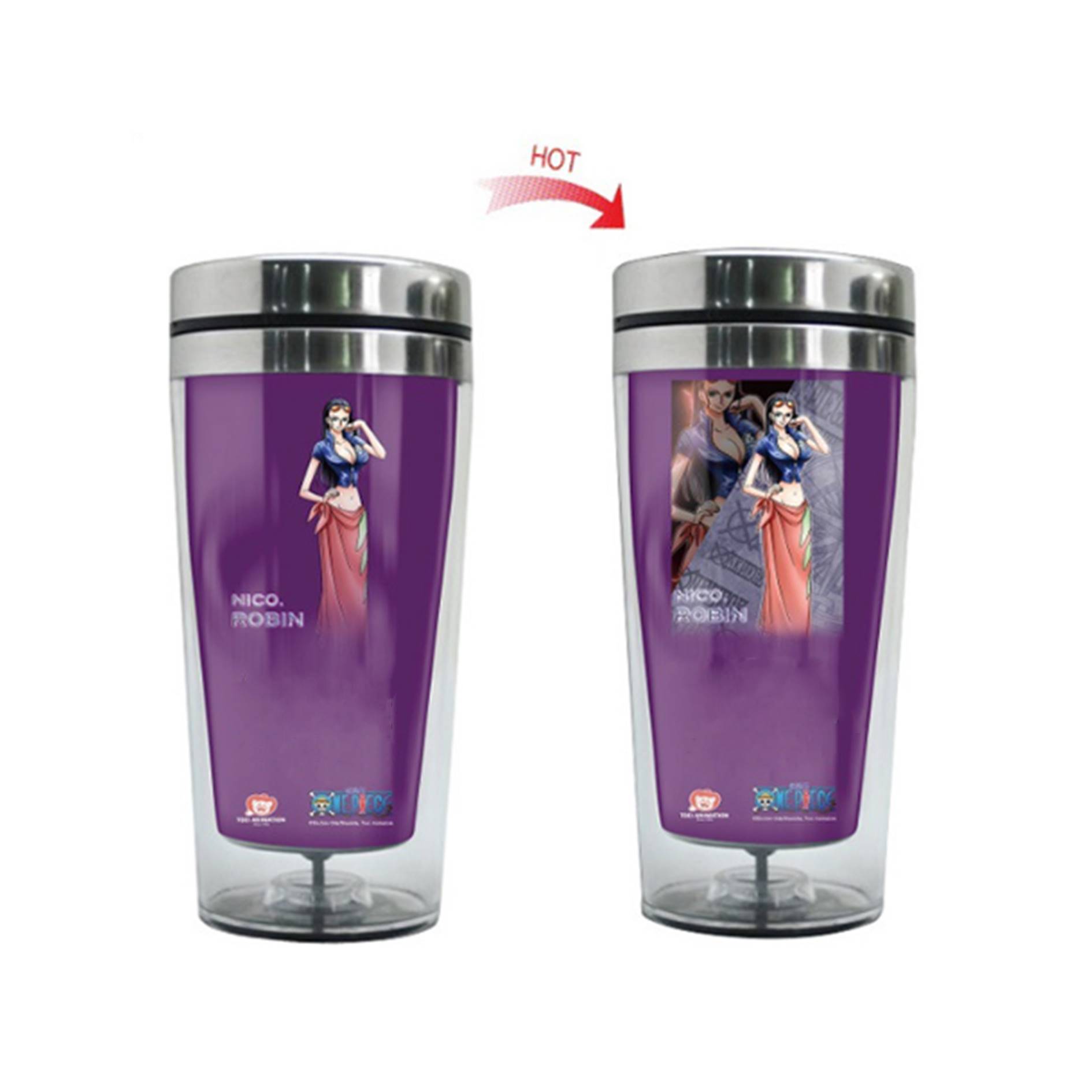 15 Oz. Heat Color Changing Insulated Tumbler 3