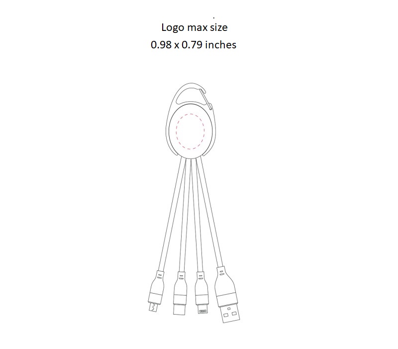 3-in-1 Keychain Charging Cable 4