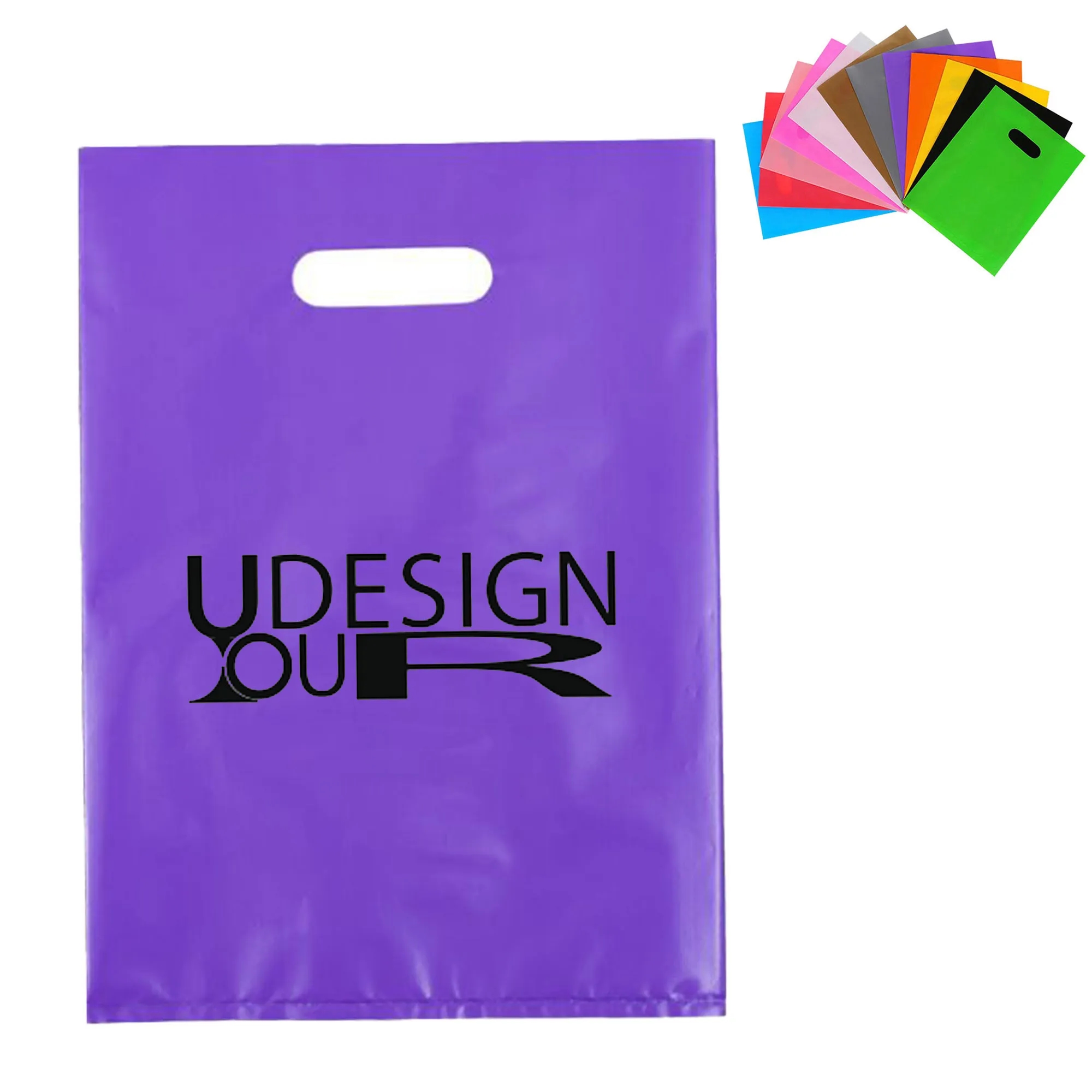 Die Cut Handle Plastic Bags 2