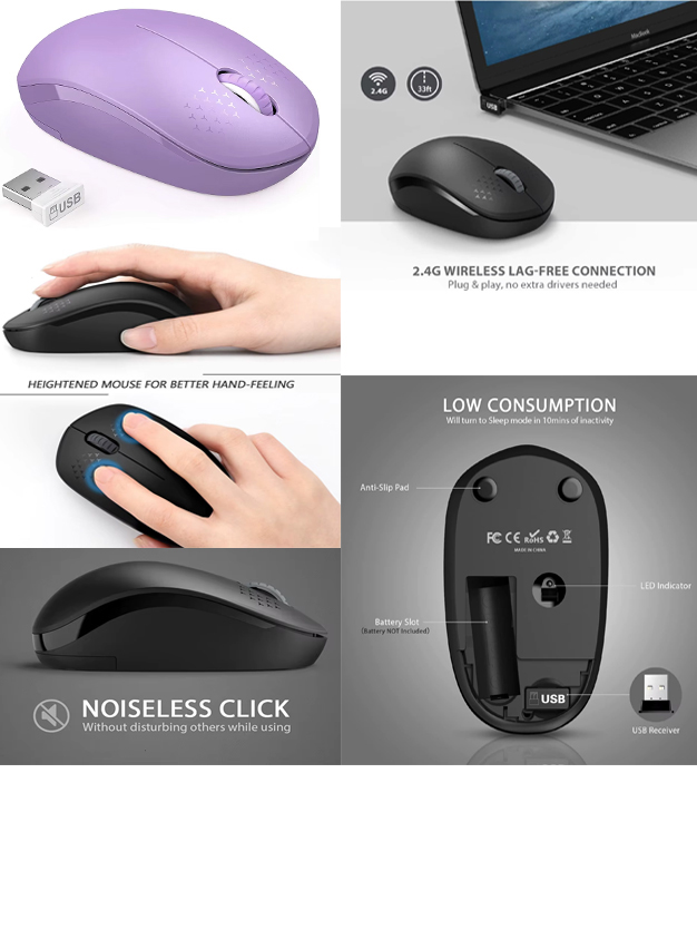 iBank ® Wireless Mouse for Laptop, PC, Tablet, Computer and Mac 1