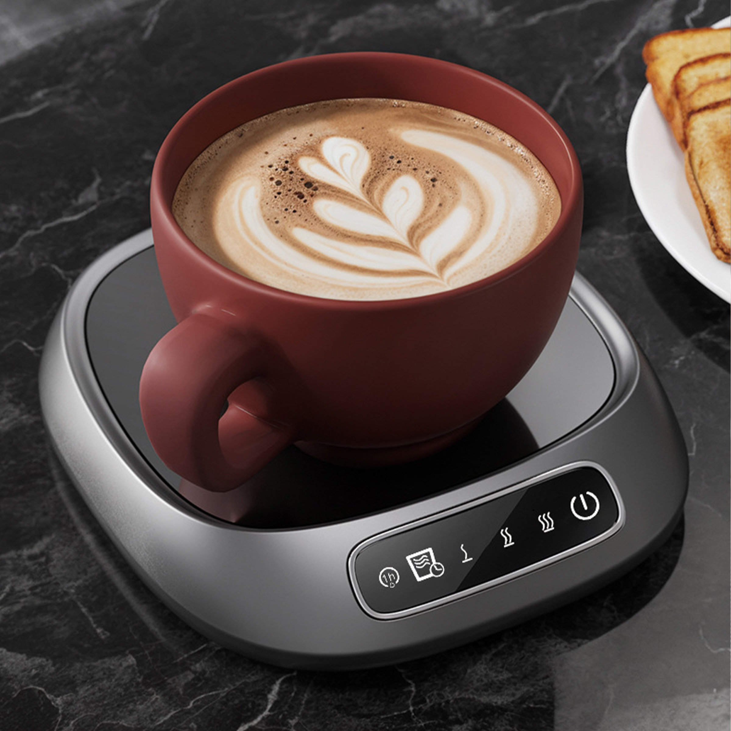 Abs Three Level Heated Constant Temperature Coaster 6