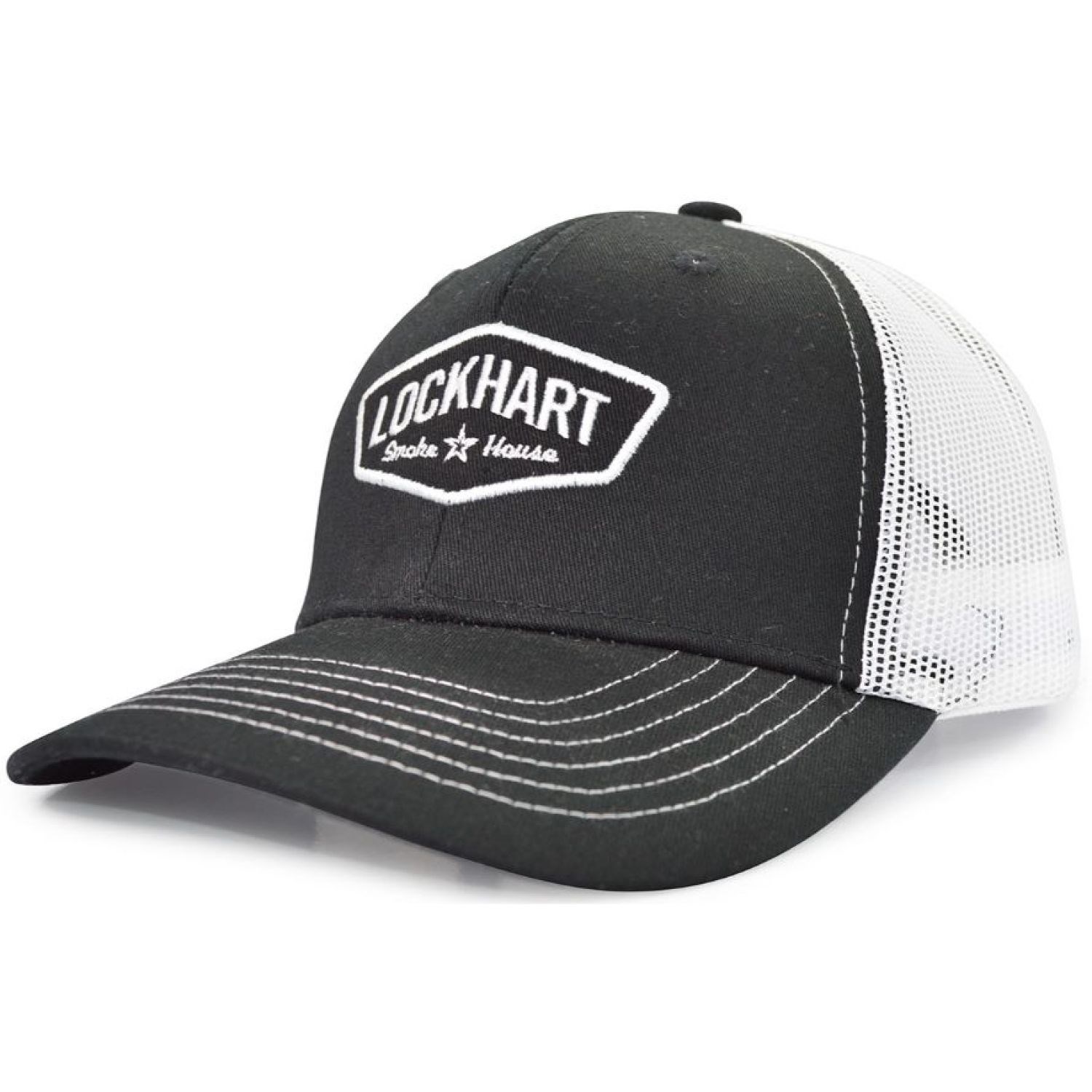 Premium Cotton & Mesh Fabric 6-Panel Structured Cap with Velcro Closure 15