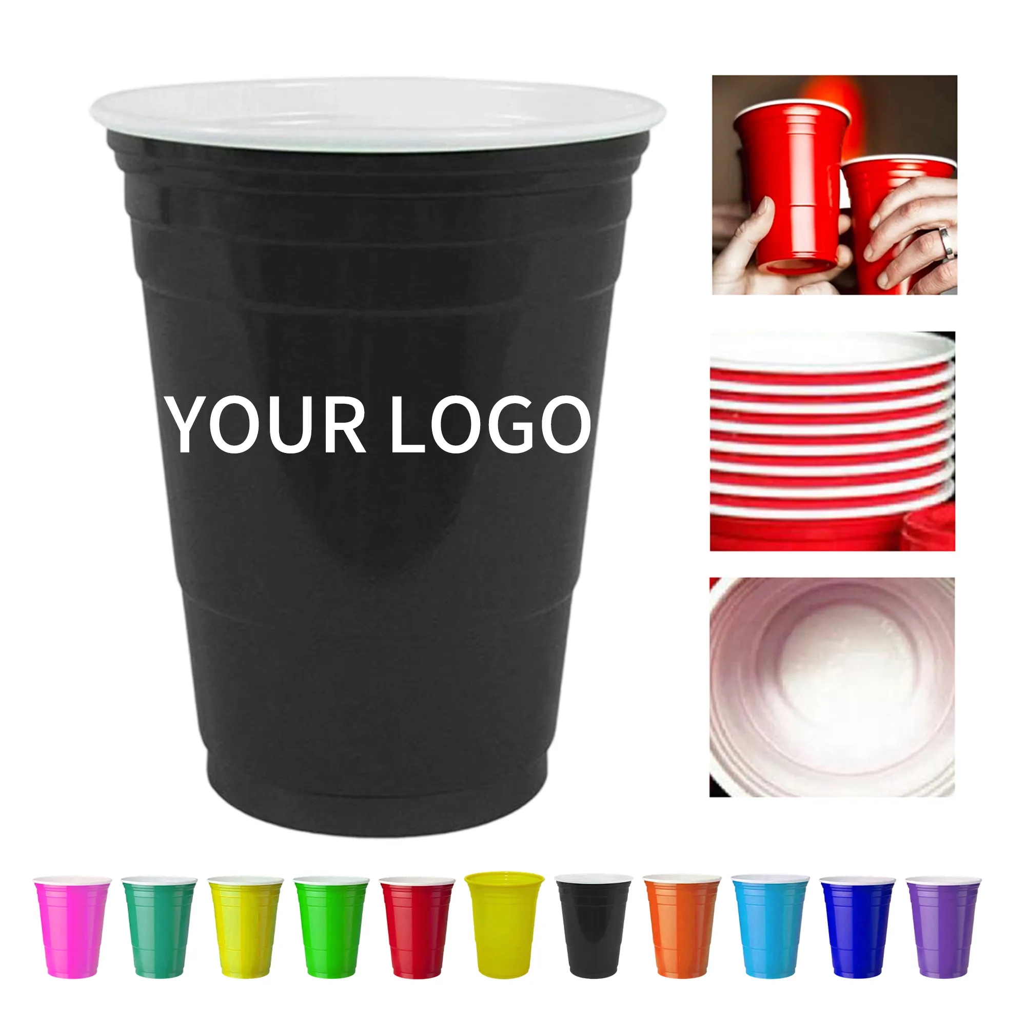 12oz Disposable Plastic Cup Practical and Lightweight 15