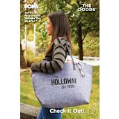 THE GOODS™ Recycled Felt Shoulder Tote 2