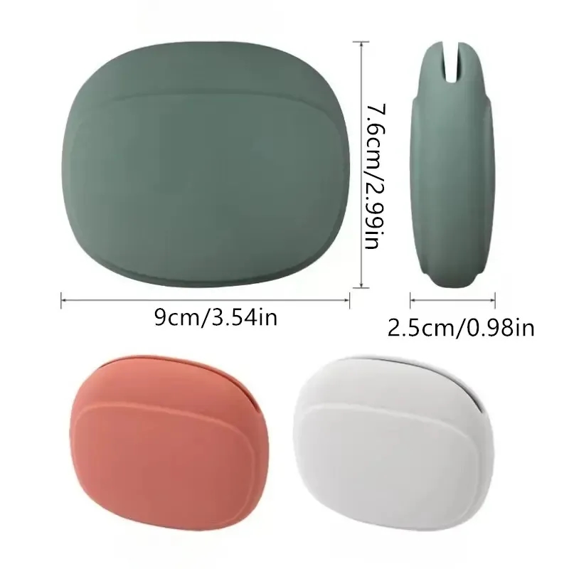 Silicone Earphone Storage Bag Earbud Case 3