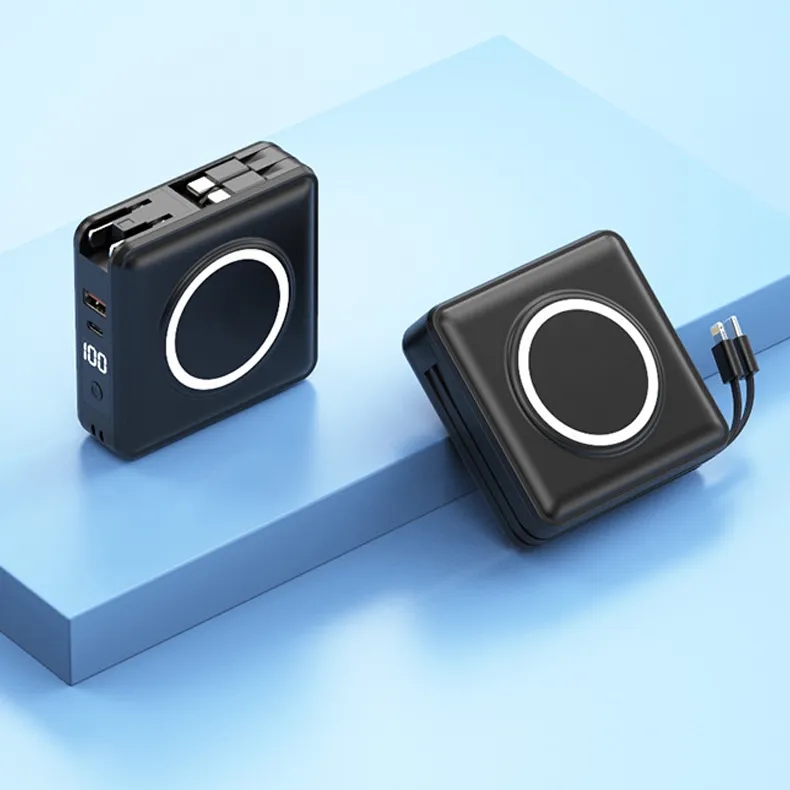 Mini Size Portable Multifunctional Fast Charging Power Bank 7