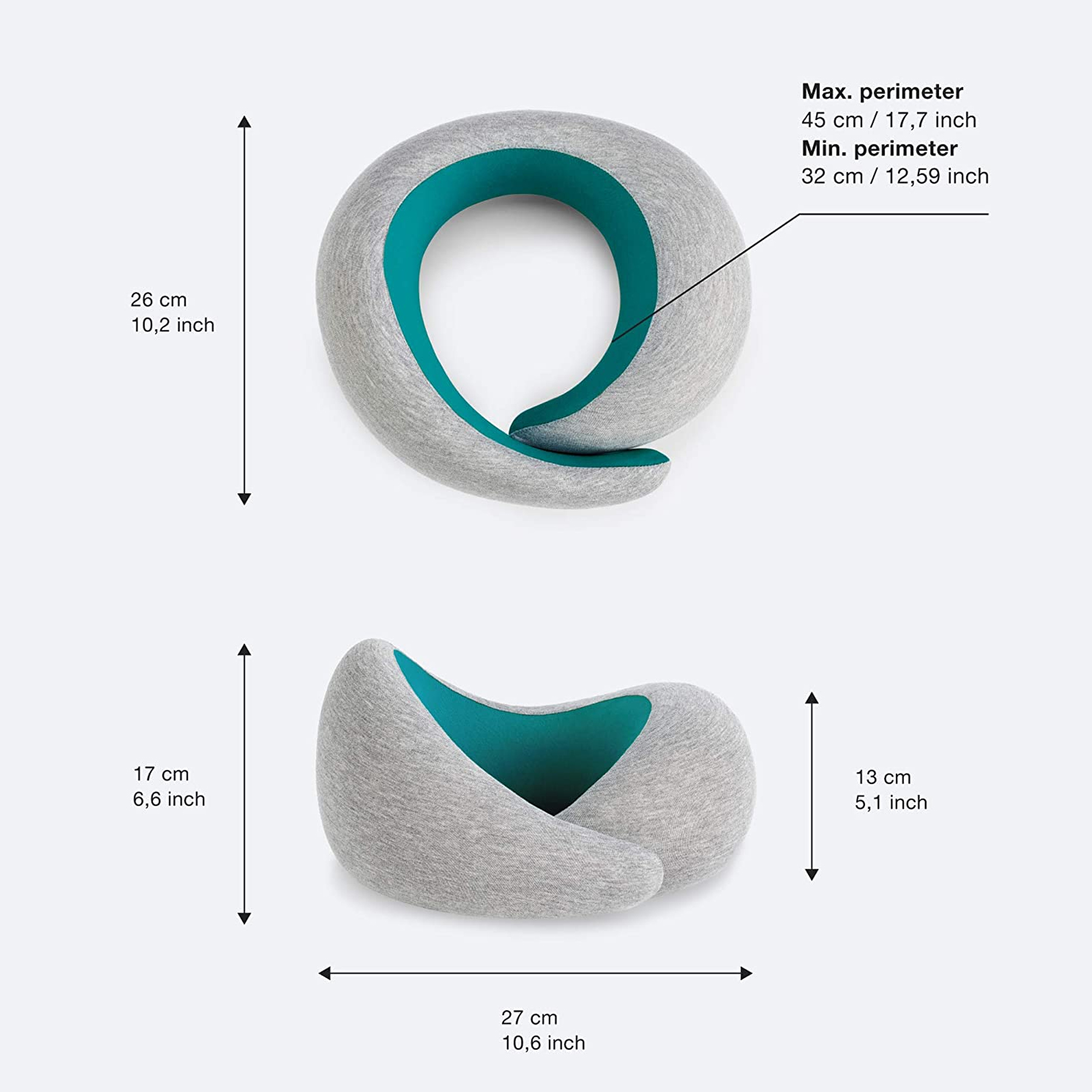 Memory Foam Travel Pillow 3