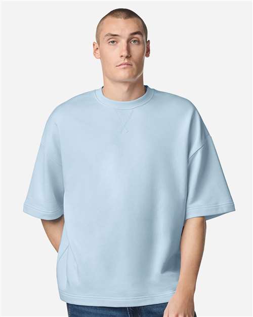 Unisex French Terry Oversized Boxy Top - FTEX00 56