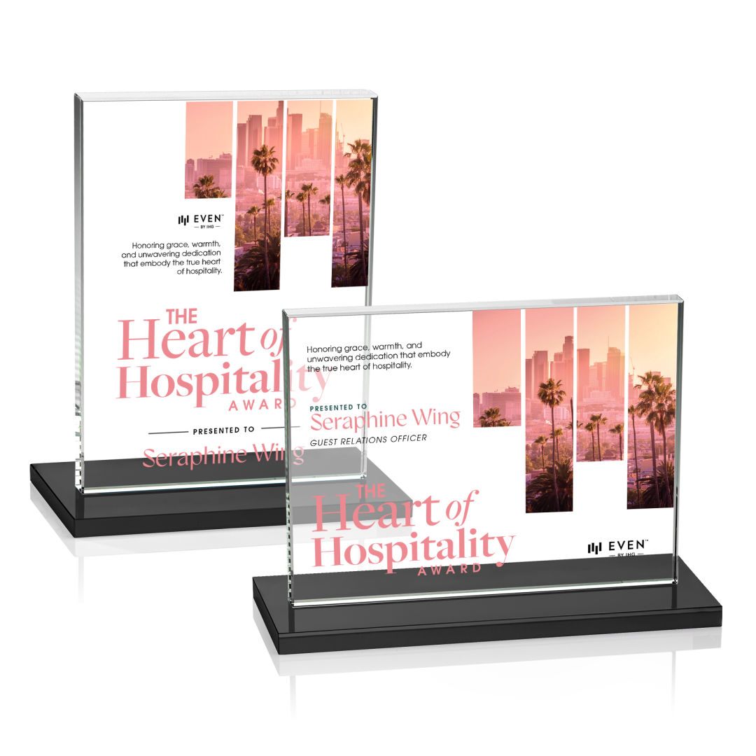 Emperor VividPrint™ Award - Black (Horiz) 19