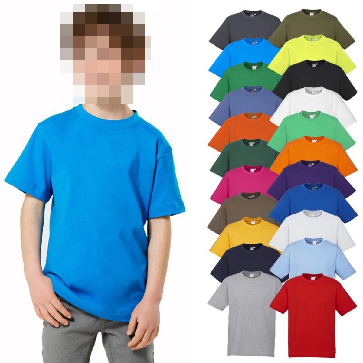 Kids Modern Fit Combed Cotton Tee 2