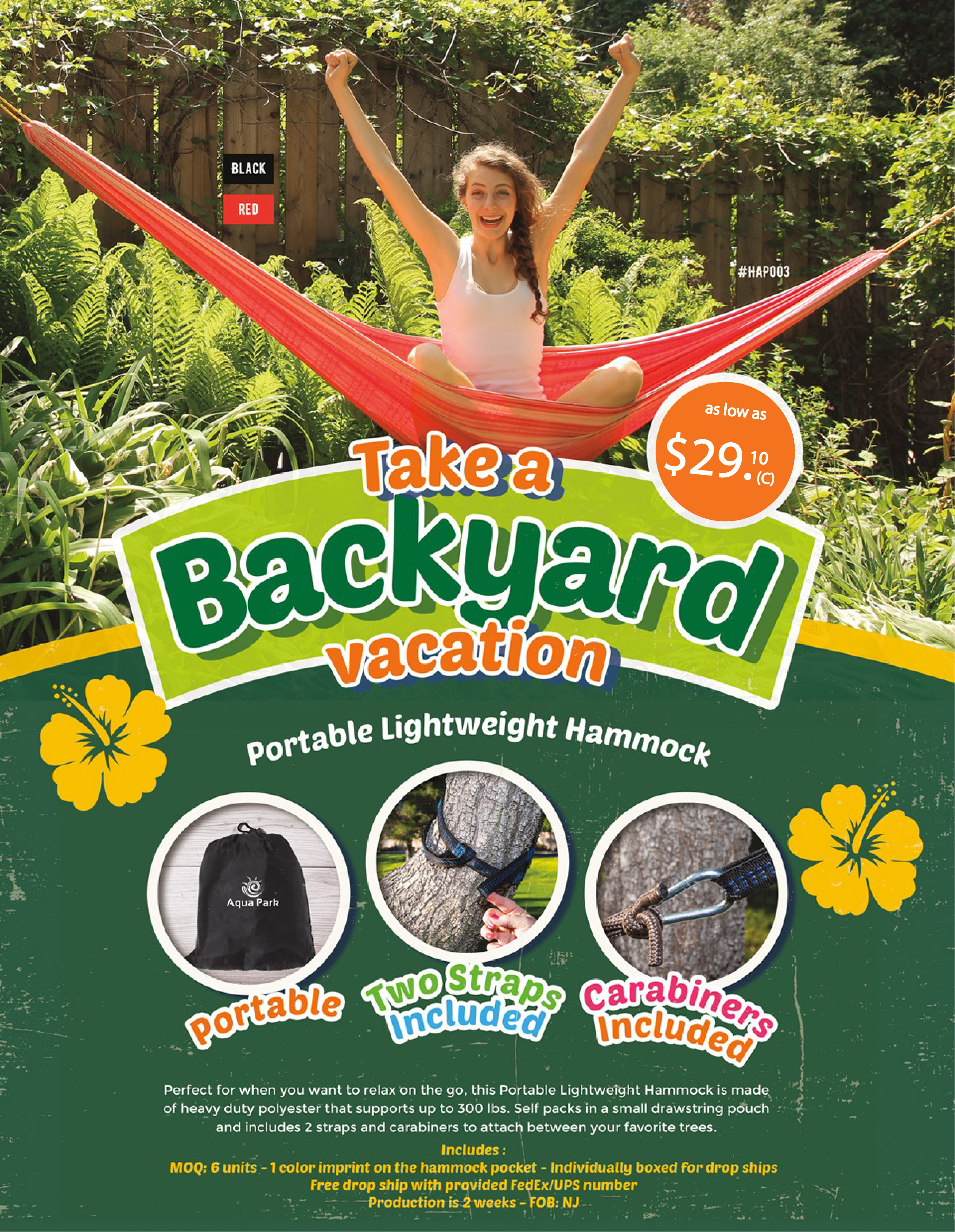Portable Lightweight Hammock 3