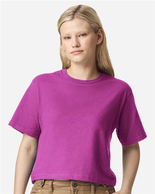 Women's Fine Jersey Mid-Length Boxy Tee - 102 68