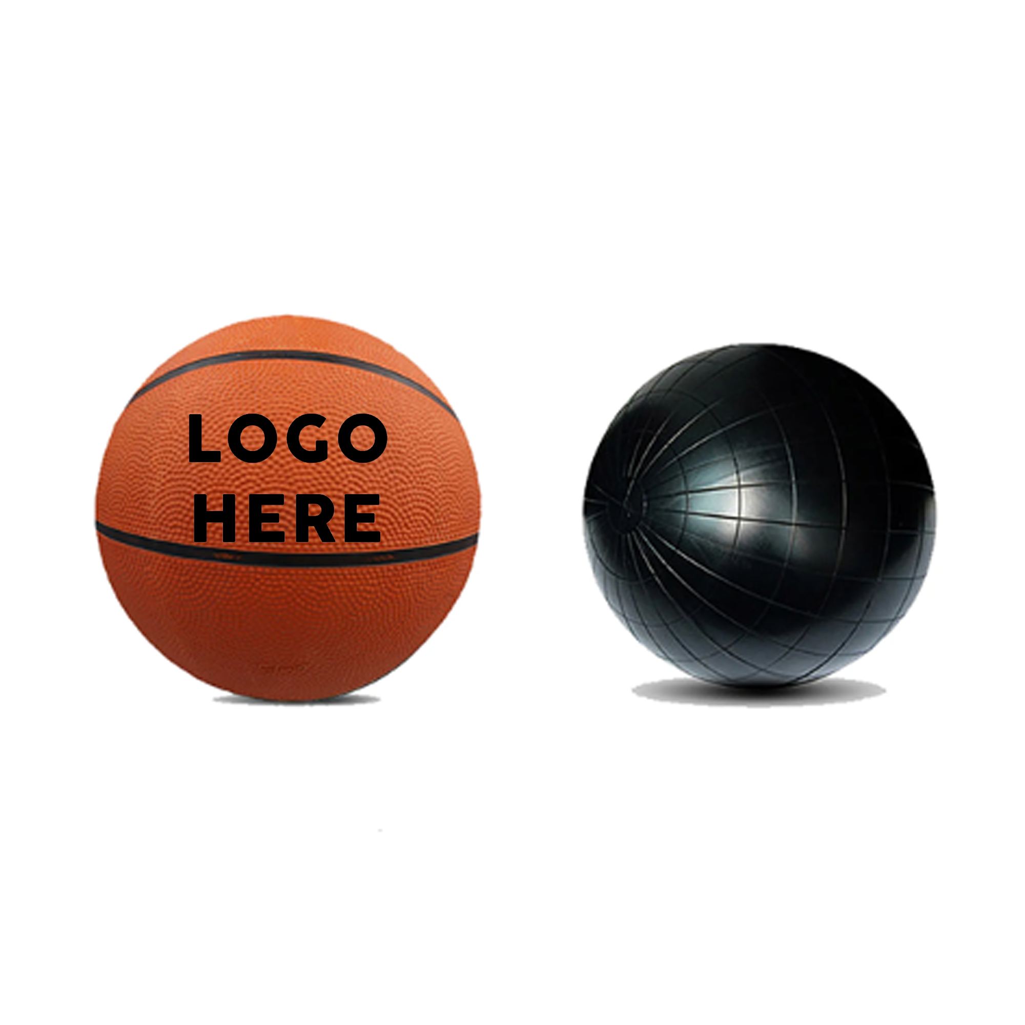 Official Size 3 Heavy Duty Rubber Basketballs 2