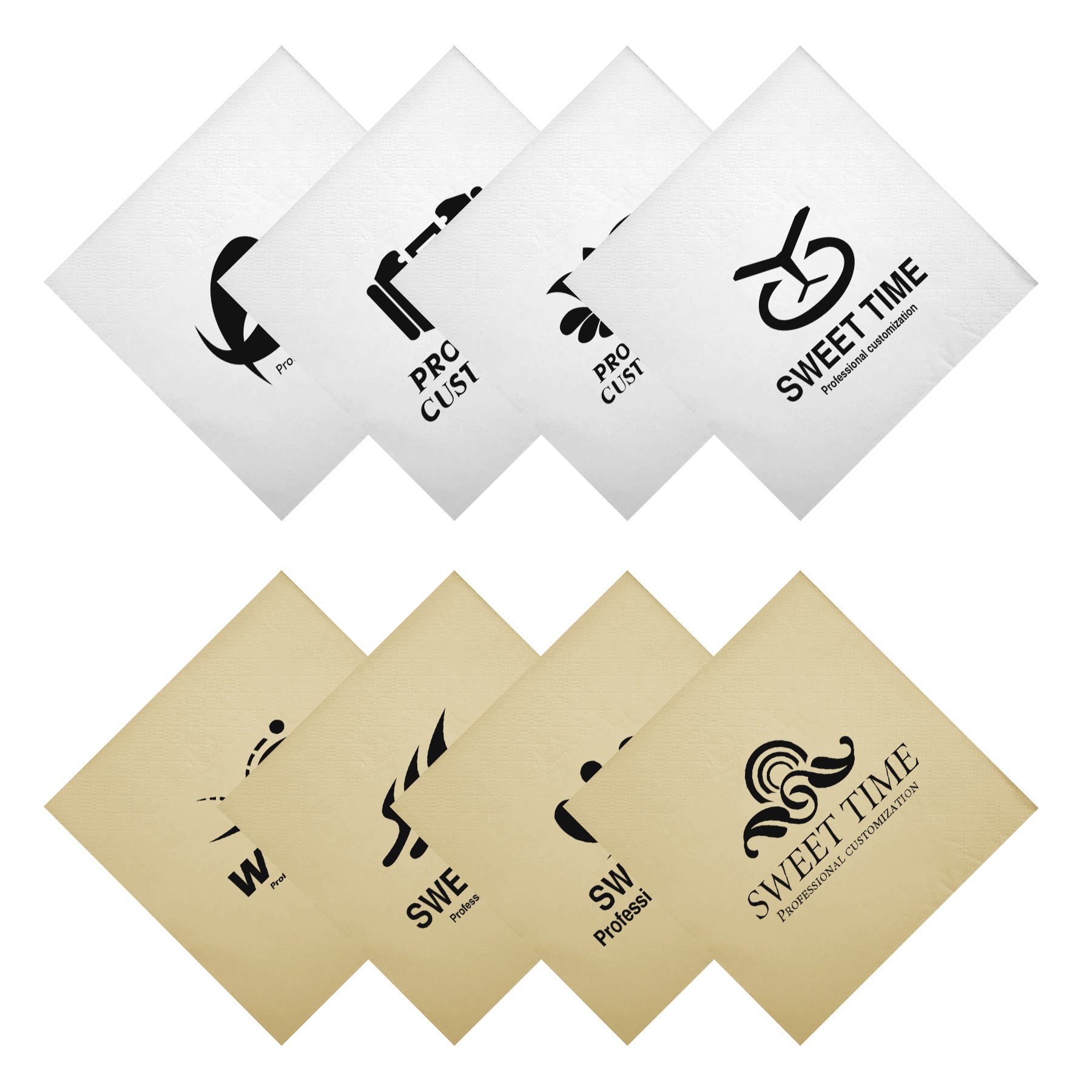 Custom Beverage Napkins 1