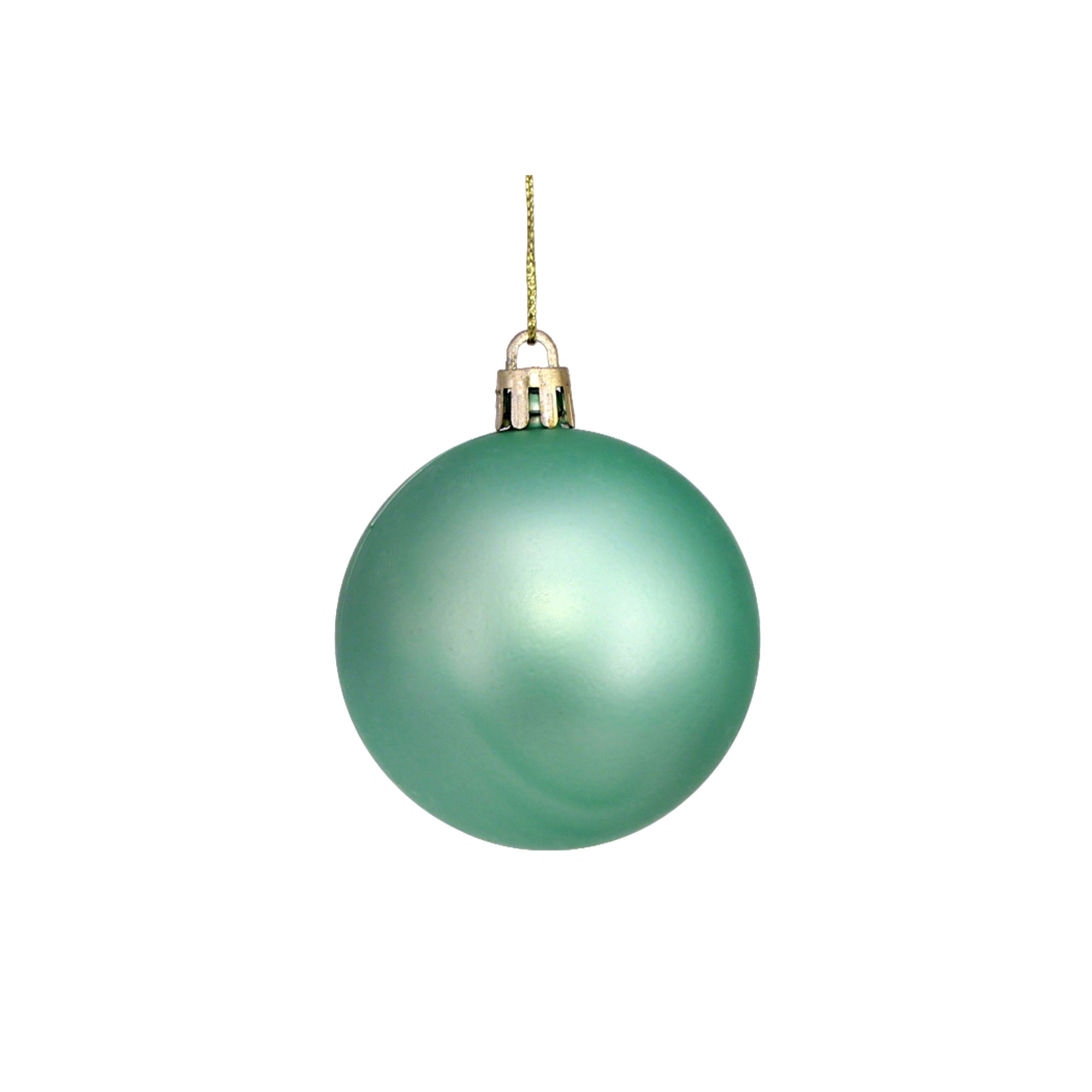Plastic Ornament Ball With Aluminum Plate 3.2" Diameter 32