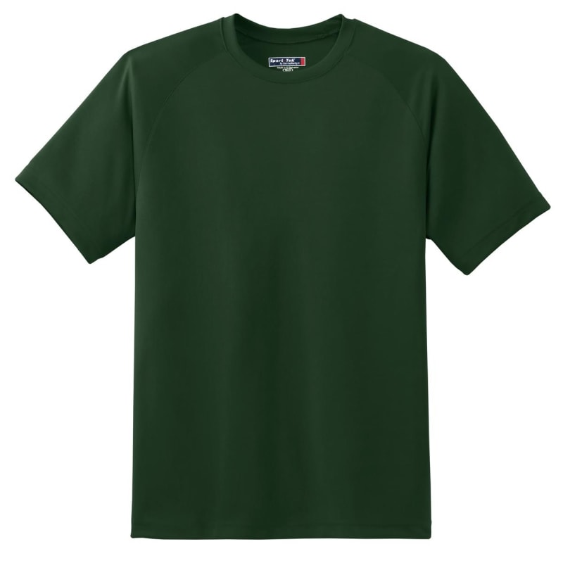 Sport-Tek Dry Zone Short Sleeve Raglan T-Shirt. 43
