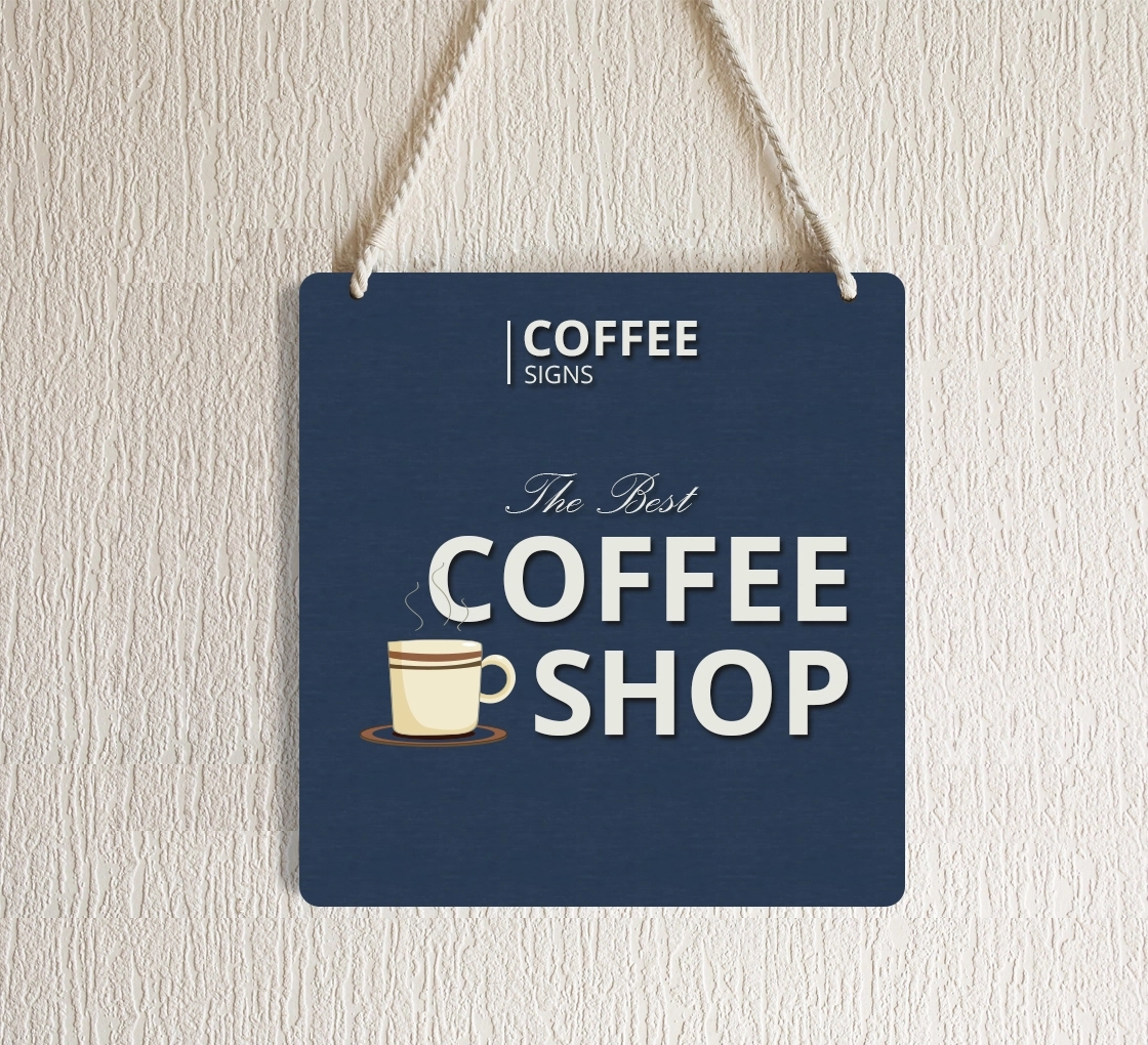 Coffee Signs - 1ft x1ft 1