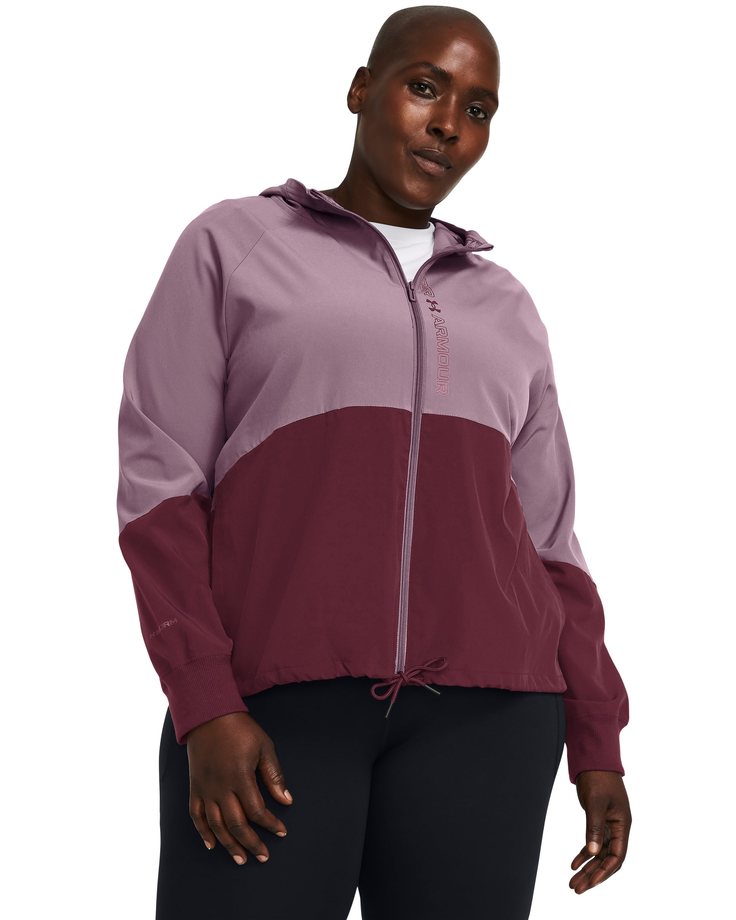 UA Woven Women's Full-Zip Jacket 1