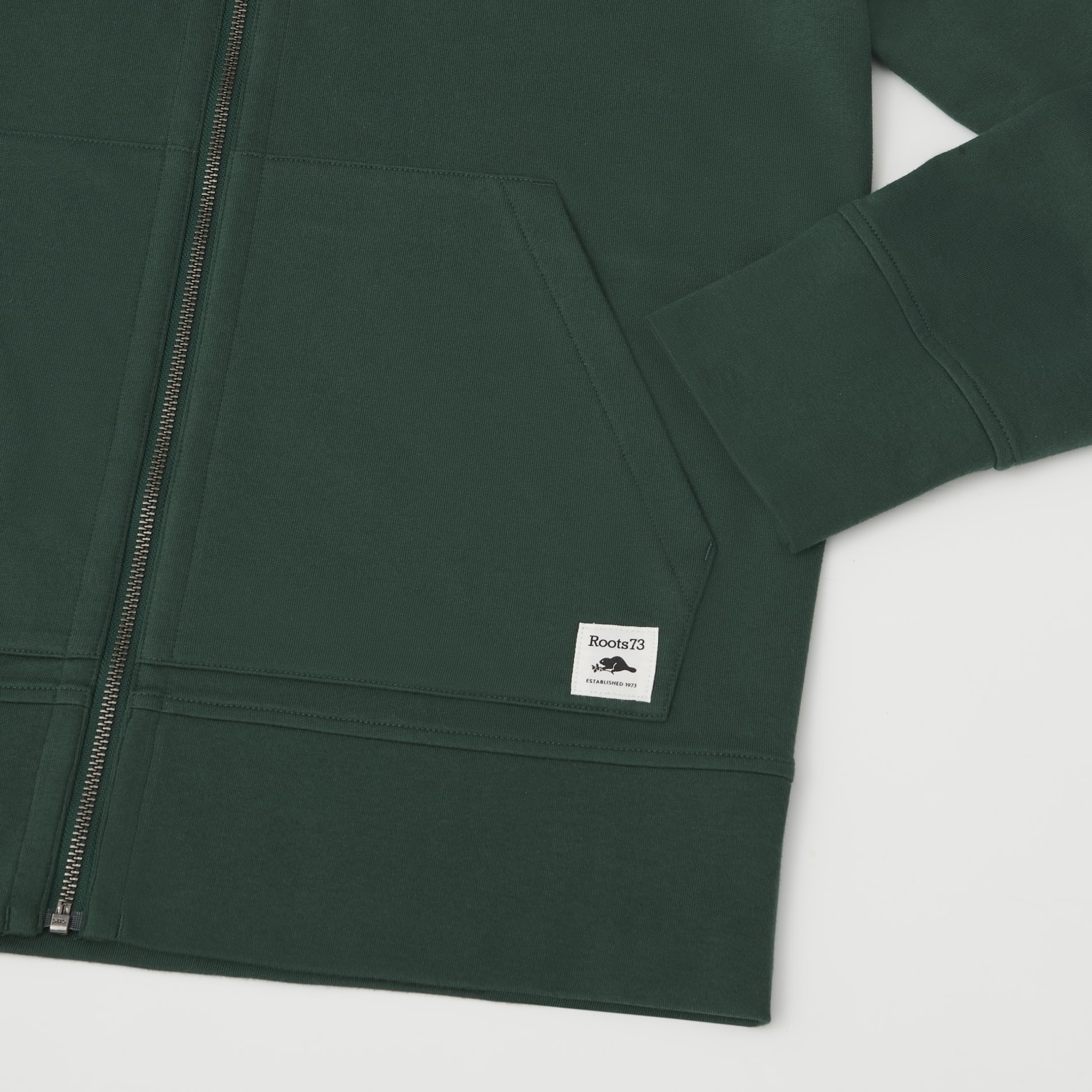 Roots73 CANMORE Eco Full Zip Hoody - Men's, custom hoodie or sweatshirt with logo imprint 75