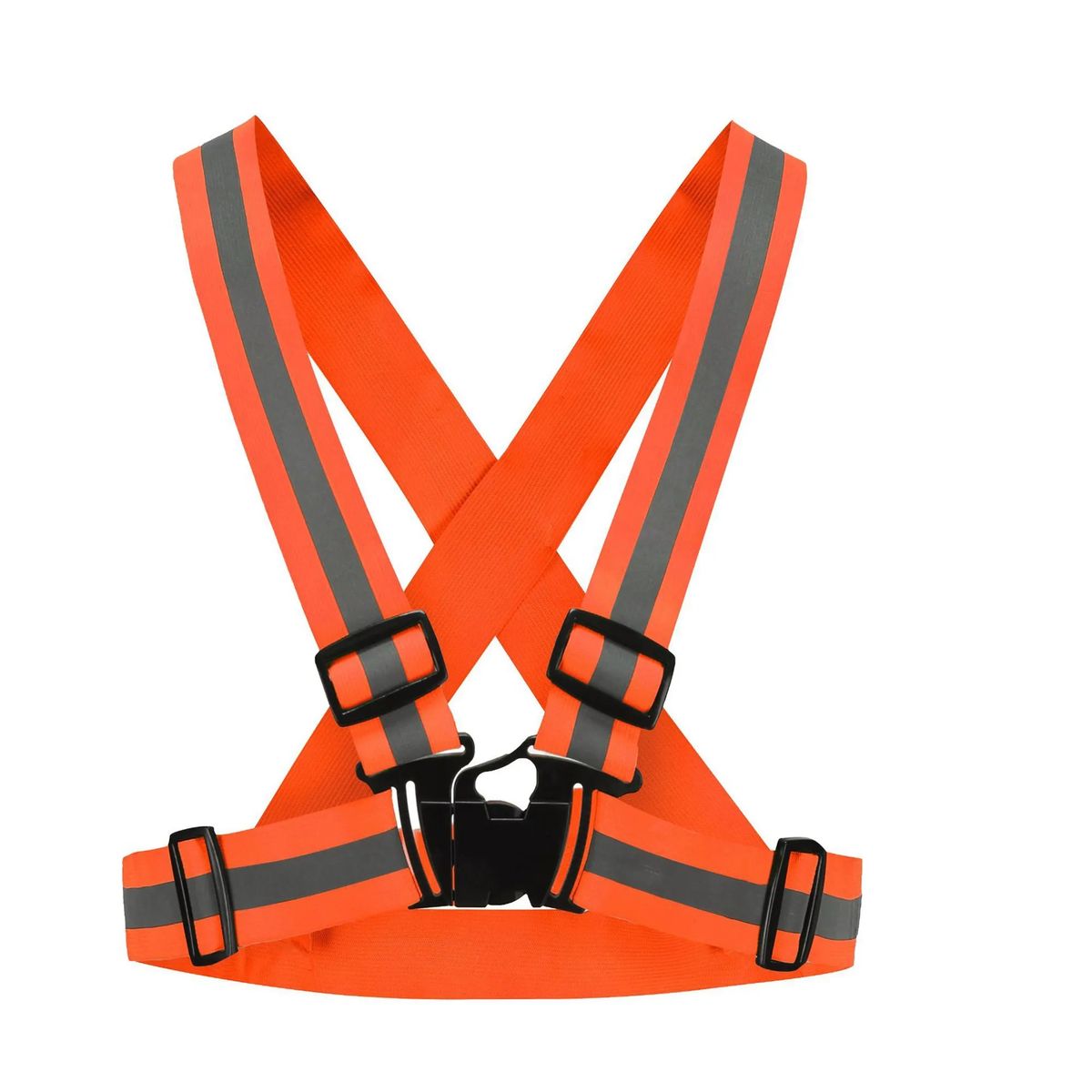 Breathable Adjustable Reflective Vest for Athletes 1