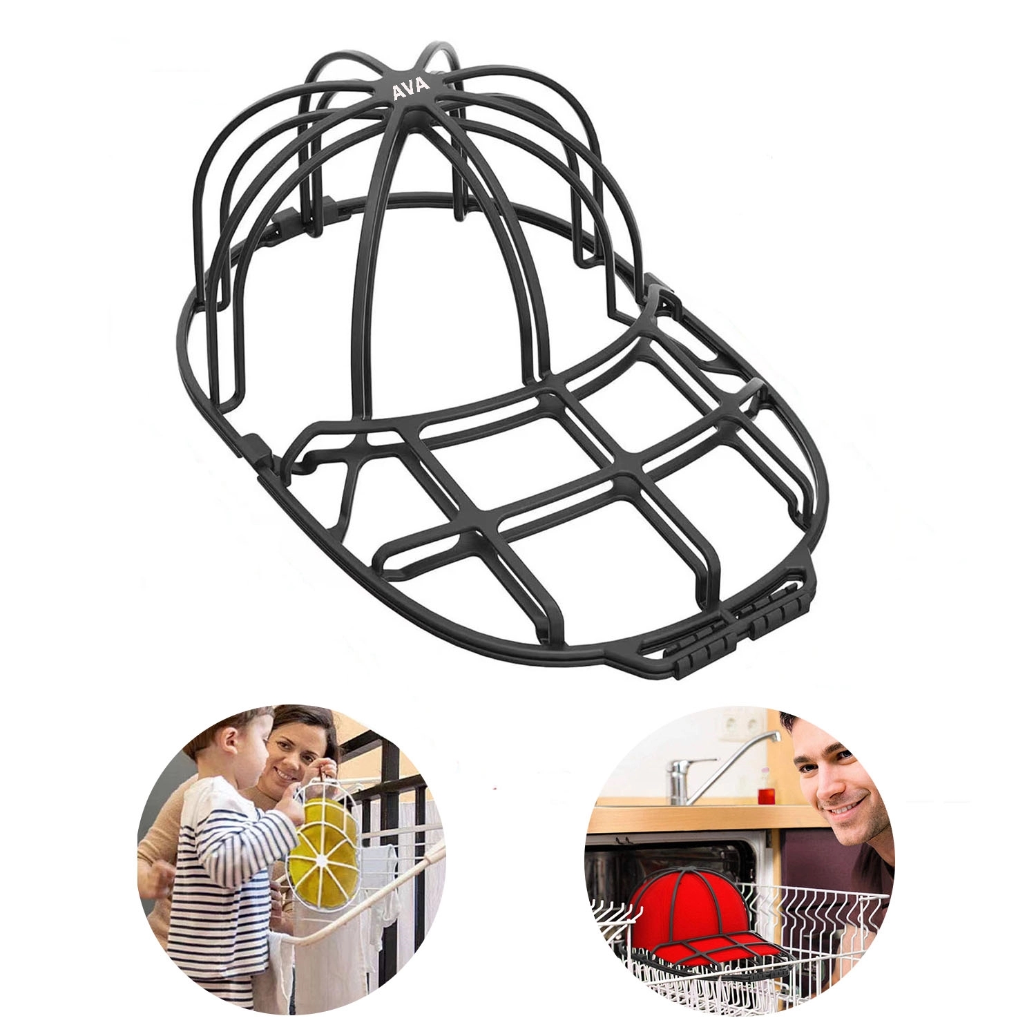 Plastic Pp Baseball Cap Washer Hat Protector 4