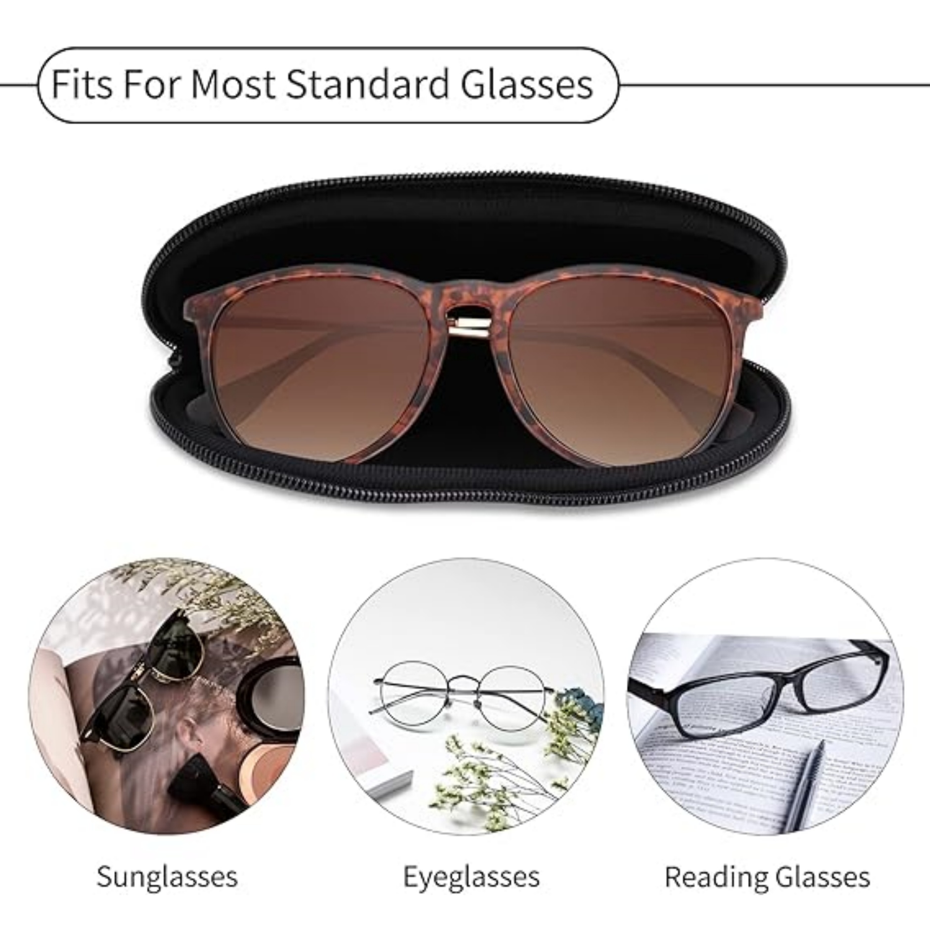 Neoprene Sunglasses Case with Carabiner 4