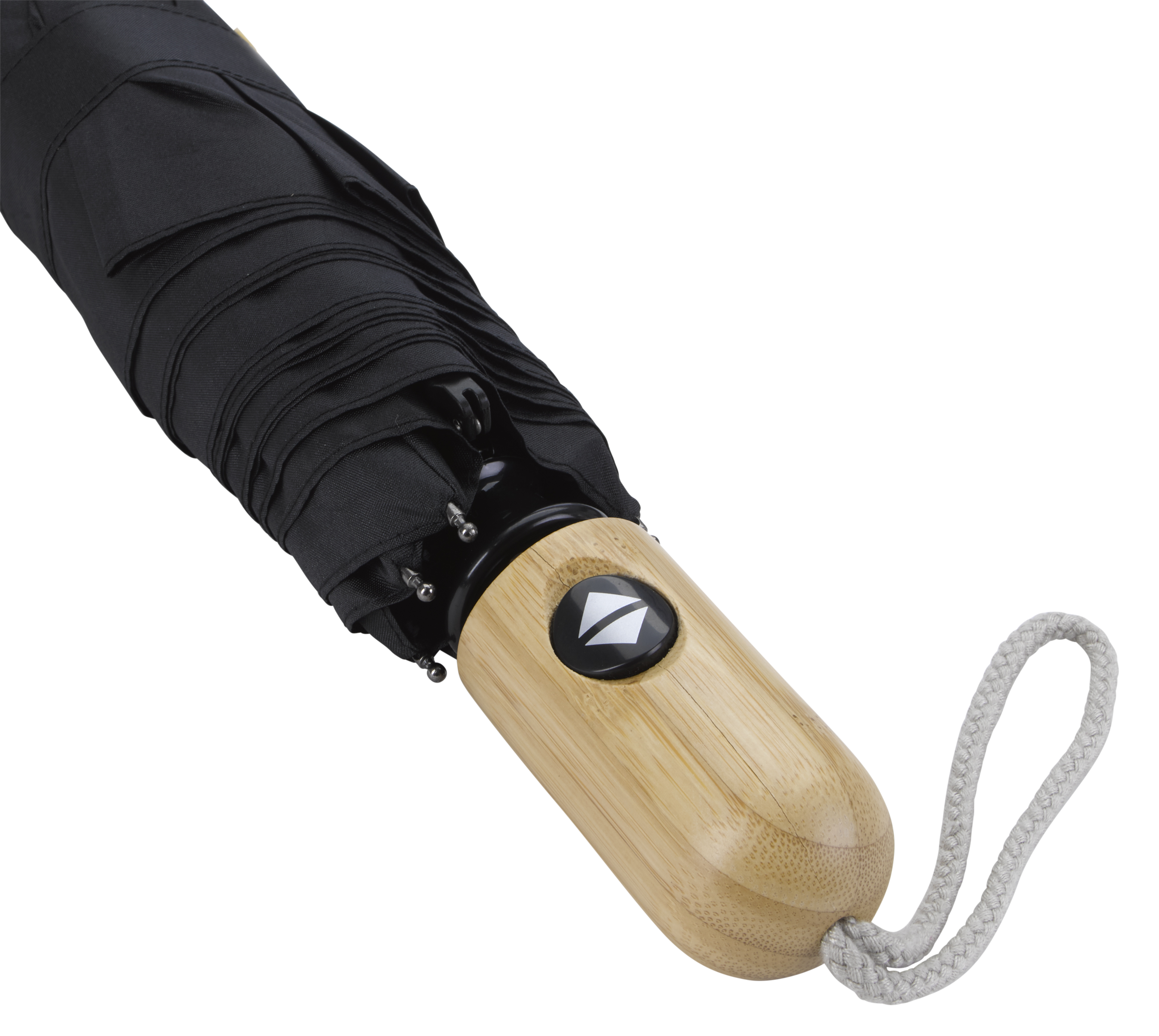 Shed Rain™ 42" RPET Bamboo-Handled Auto-Open/Close Compact Umbrella 3