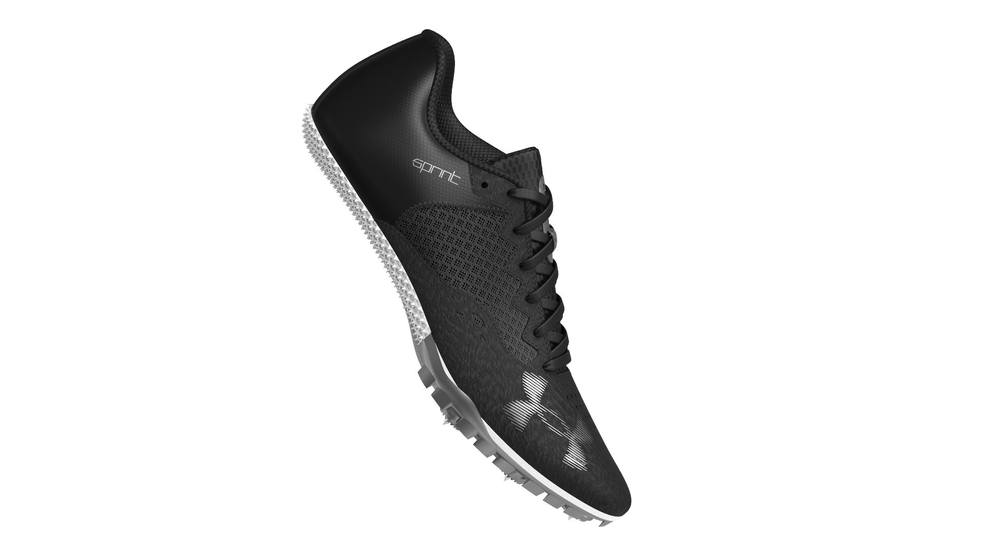 UA Kick Sprint 4 Unisex Track Spikes 3