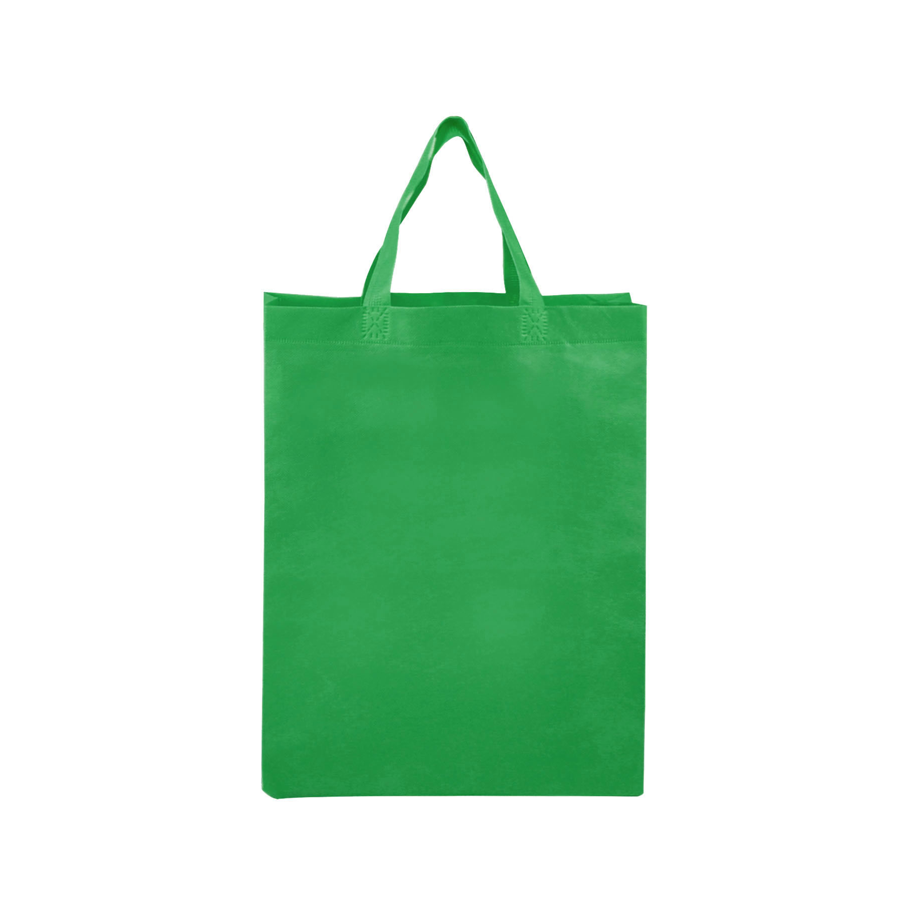 Heat Sealed Non-Woven Shopping Tote Bag(12" x 15" x 4") 5