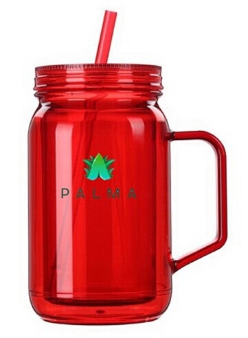 20 oz Candy Jar Tumbler with Handle 1