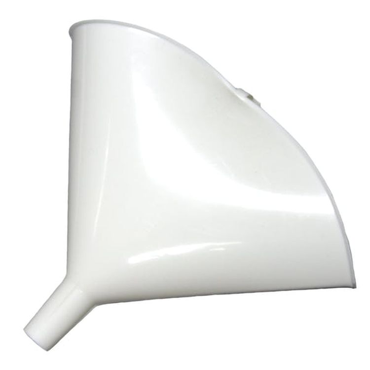 Folding Funnels - White Plastic Diameter 5" 2