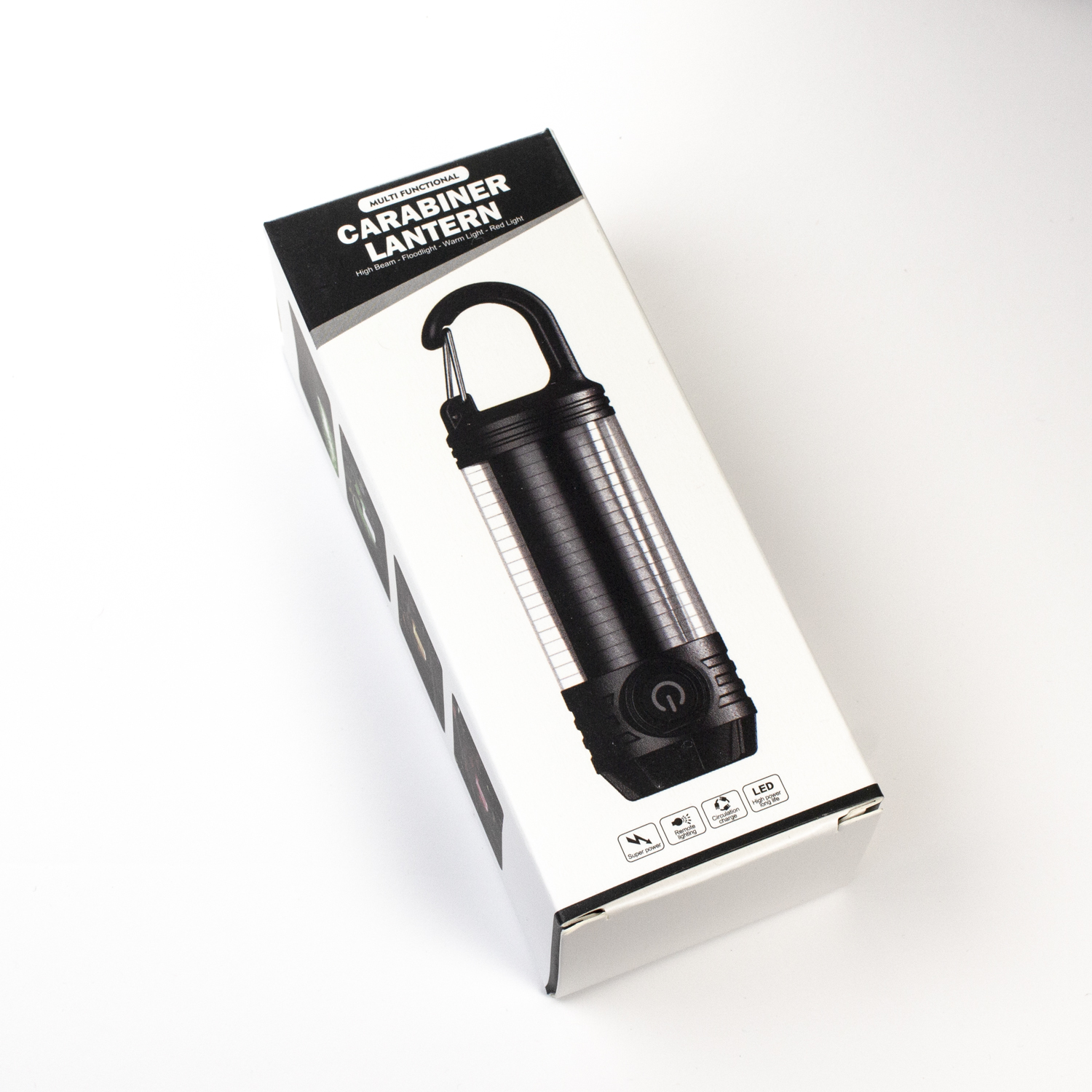 CEDAR CREEK® BACKPACKER CARABINER RECHARGEABLE LANTERN 5