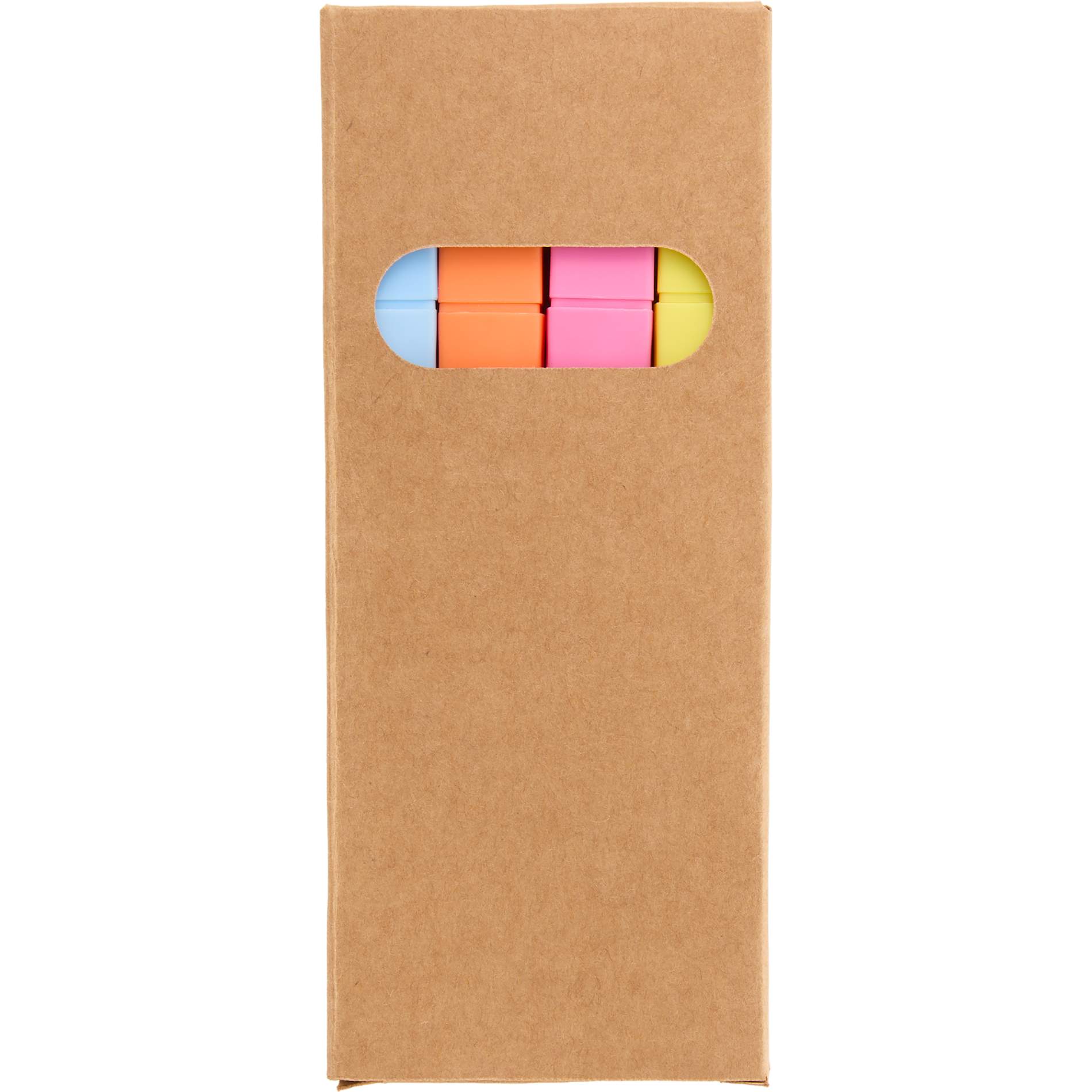 4-Piece Square Recycled Highlighter Set 49