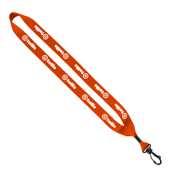 3/4" Polyester Lanyard with Swivel Snap Hook 15
