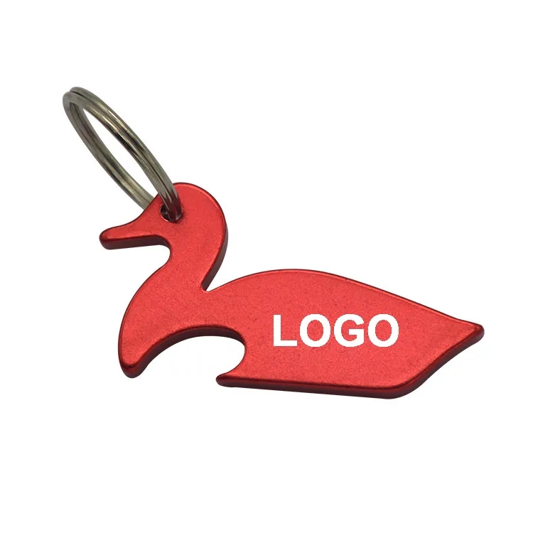 Duck Aluminum Bottle Opener Key Chain 6