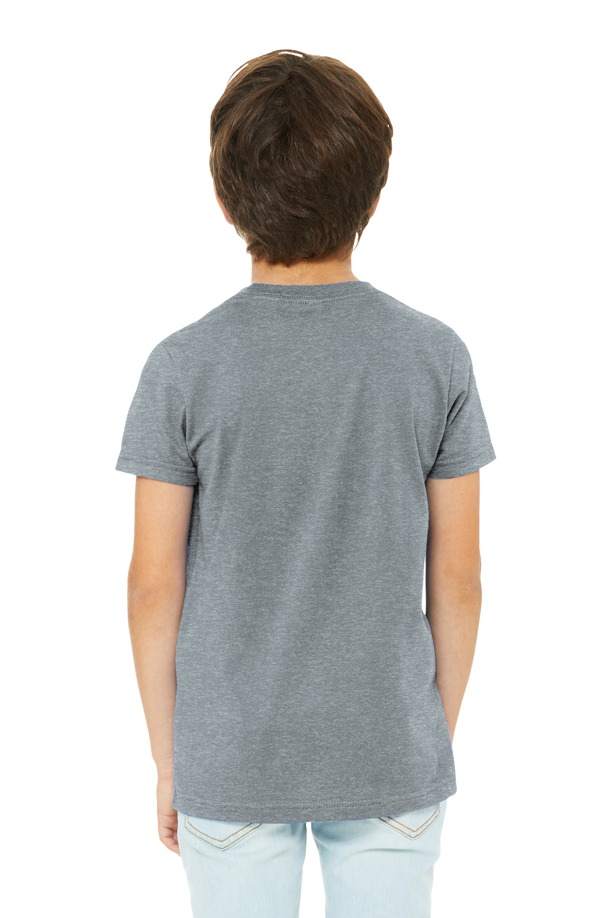 BELLA+CANVAS® Youth Heather CVC Tee 41
